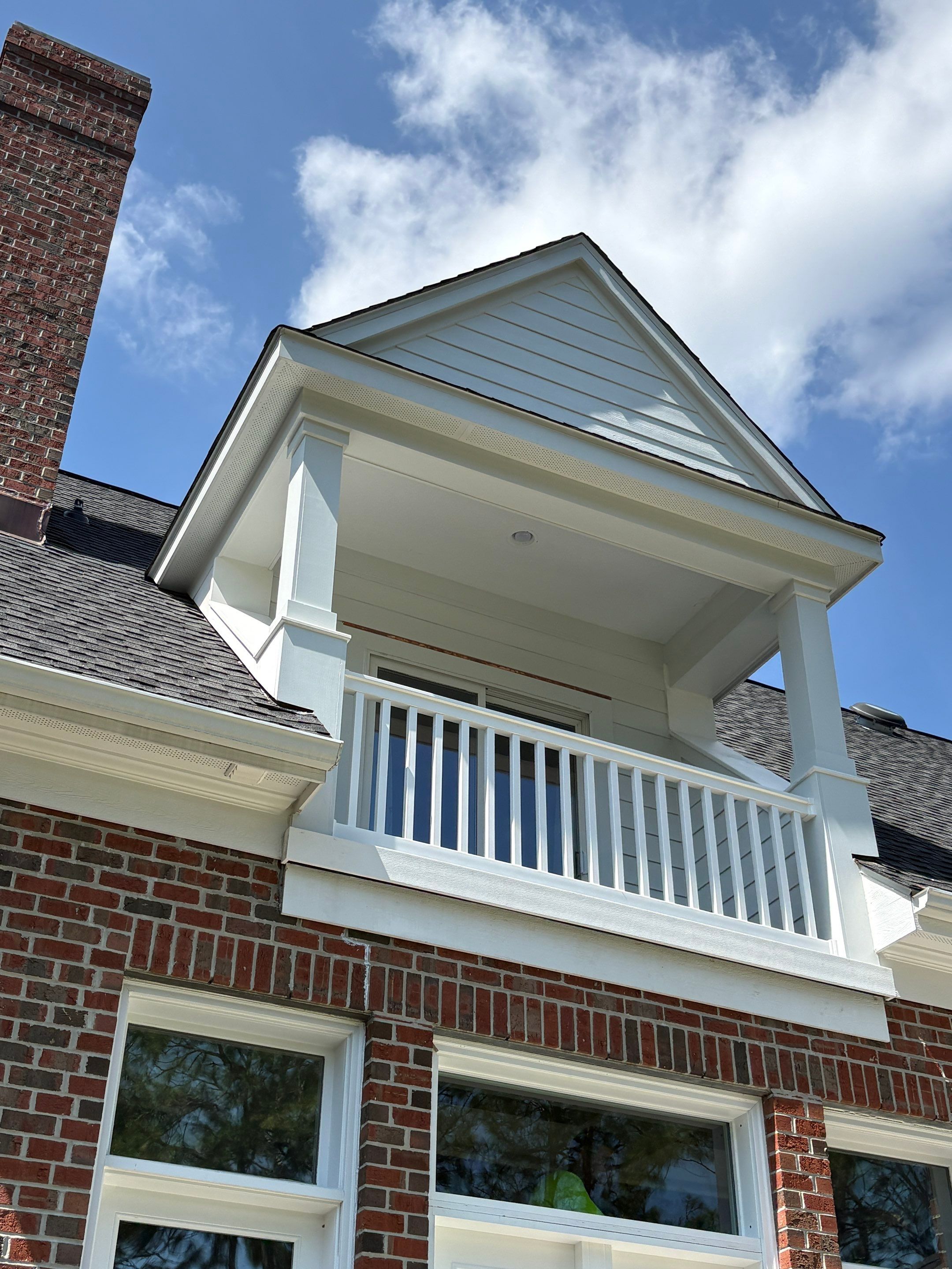 Southport Dormer Siding Replacement and Architectural Trim Restoration by Ideal Siding Wilmington, NC