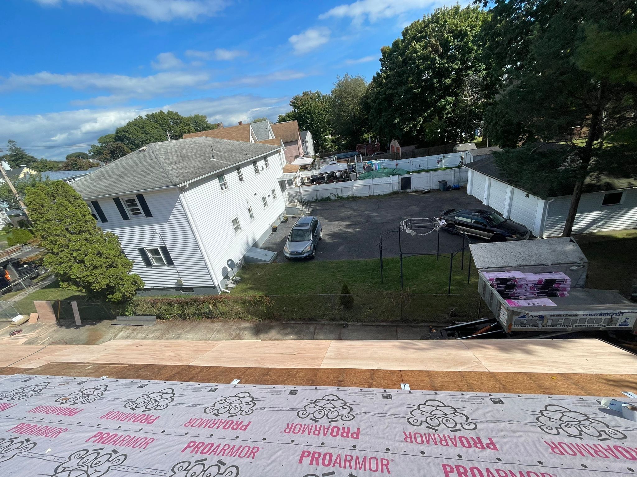 Residential Roofing Installation using Owens Corning TruDefinition Duration - Estate Gray by A Plus Exterior