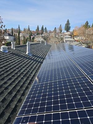 Commercial Solar Panel System Installed