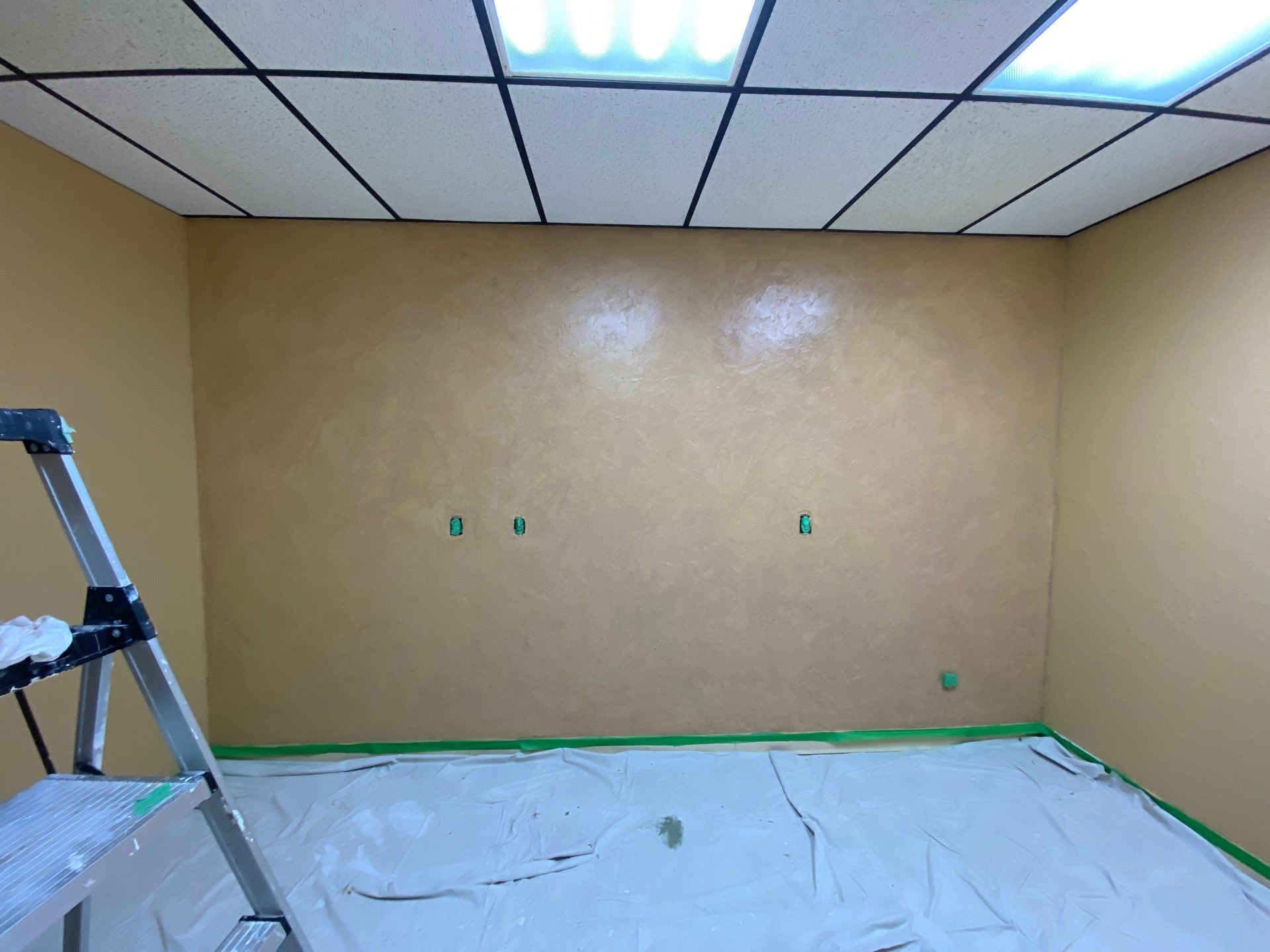 Glazed Office Space by Duncan Painting And Wallcovering