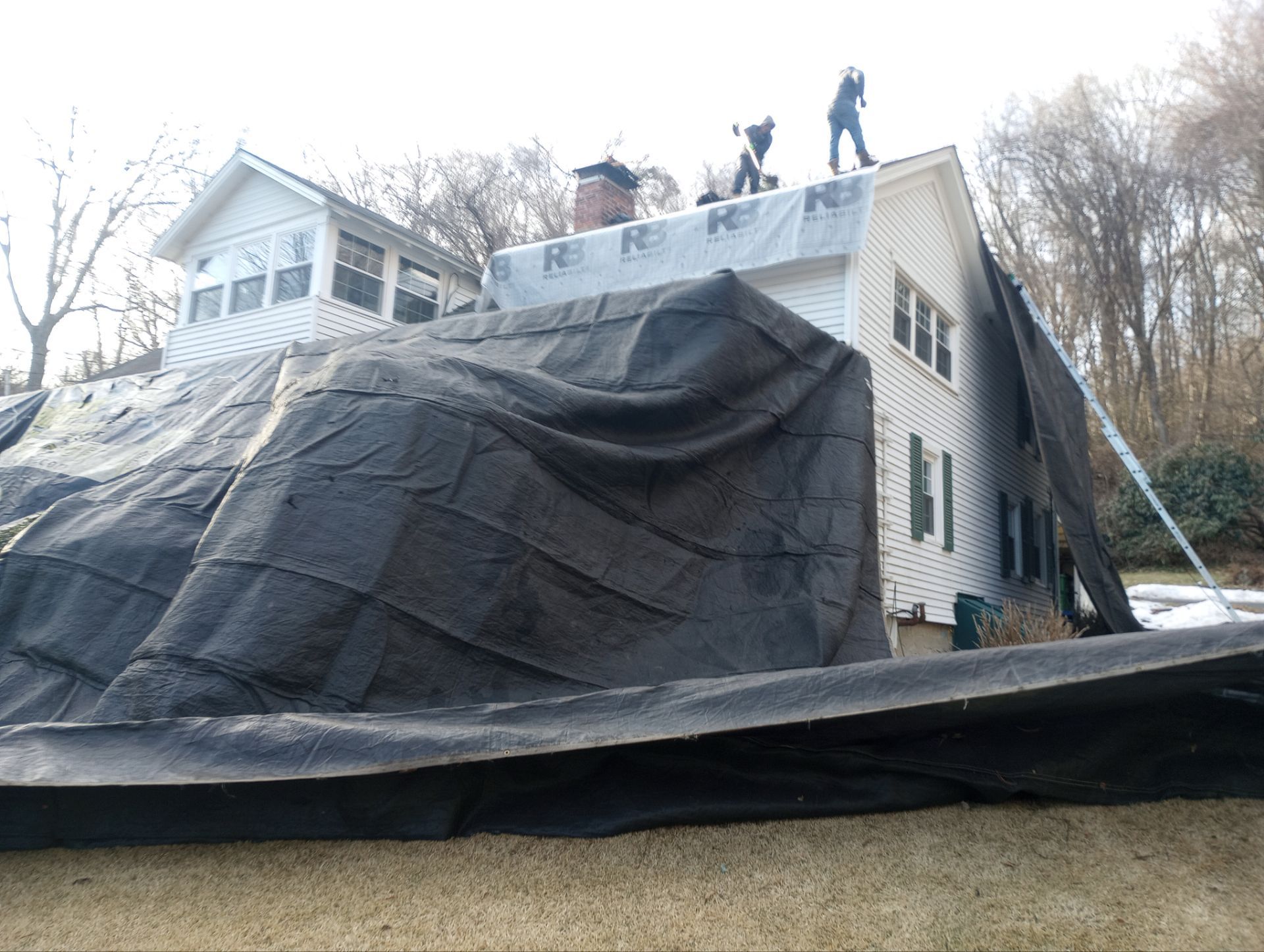 Happy Customerr in Stormville, NY by roberts roofing