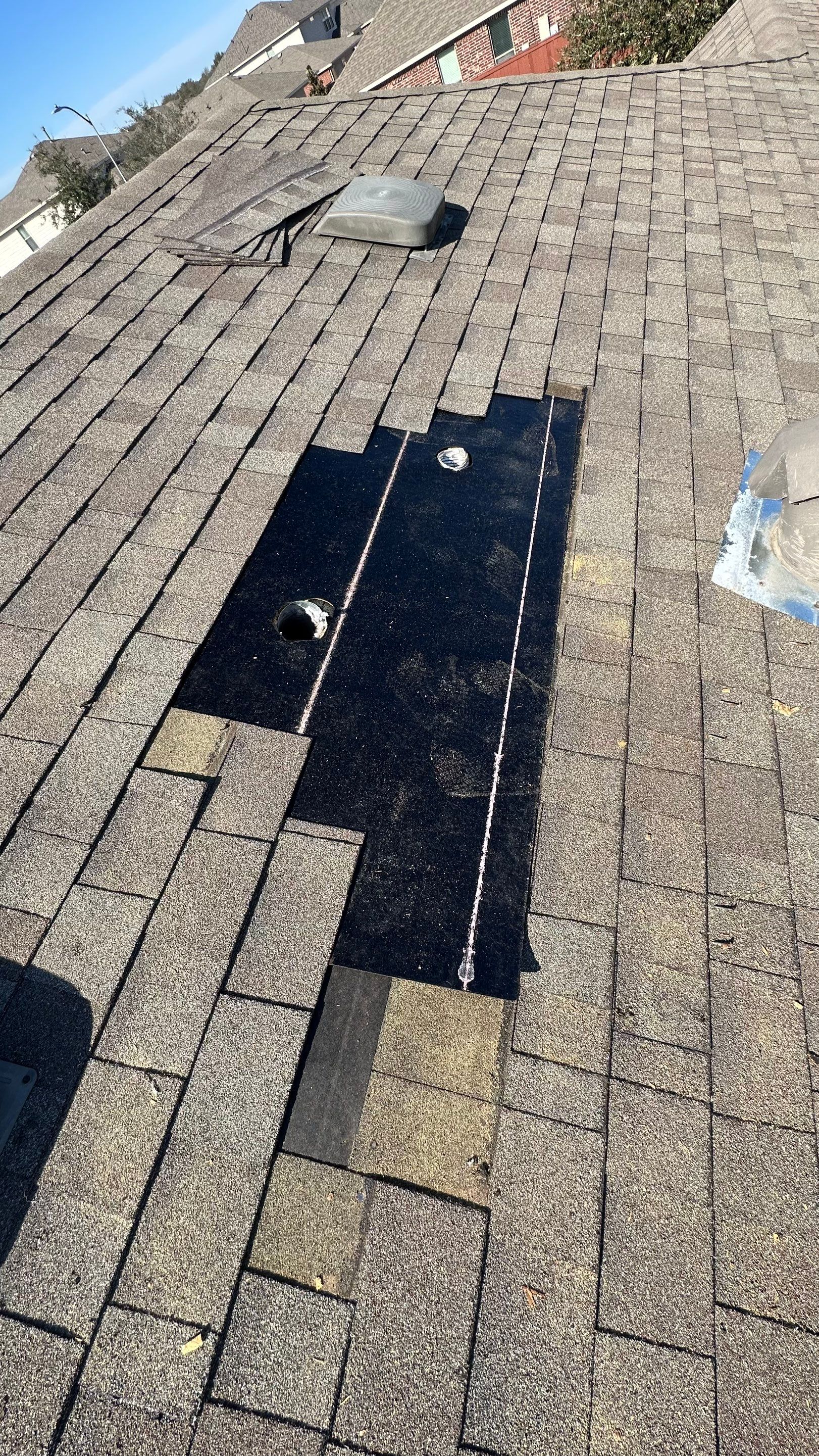 Residential Roofing Repair using Owen's Corning Duration (Lifetime) Shingles by Roof Repair Company