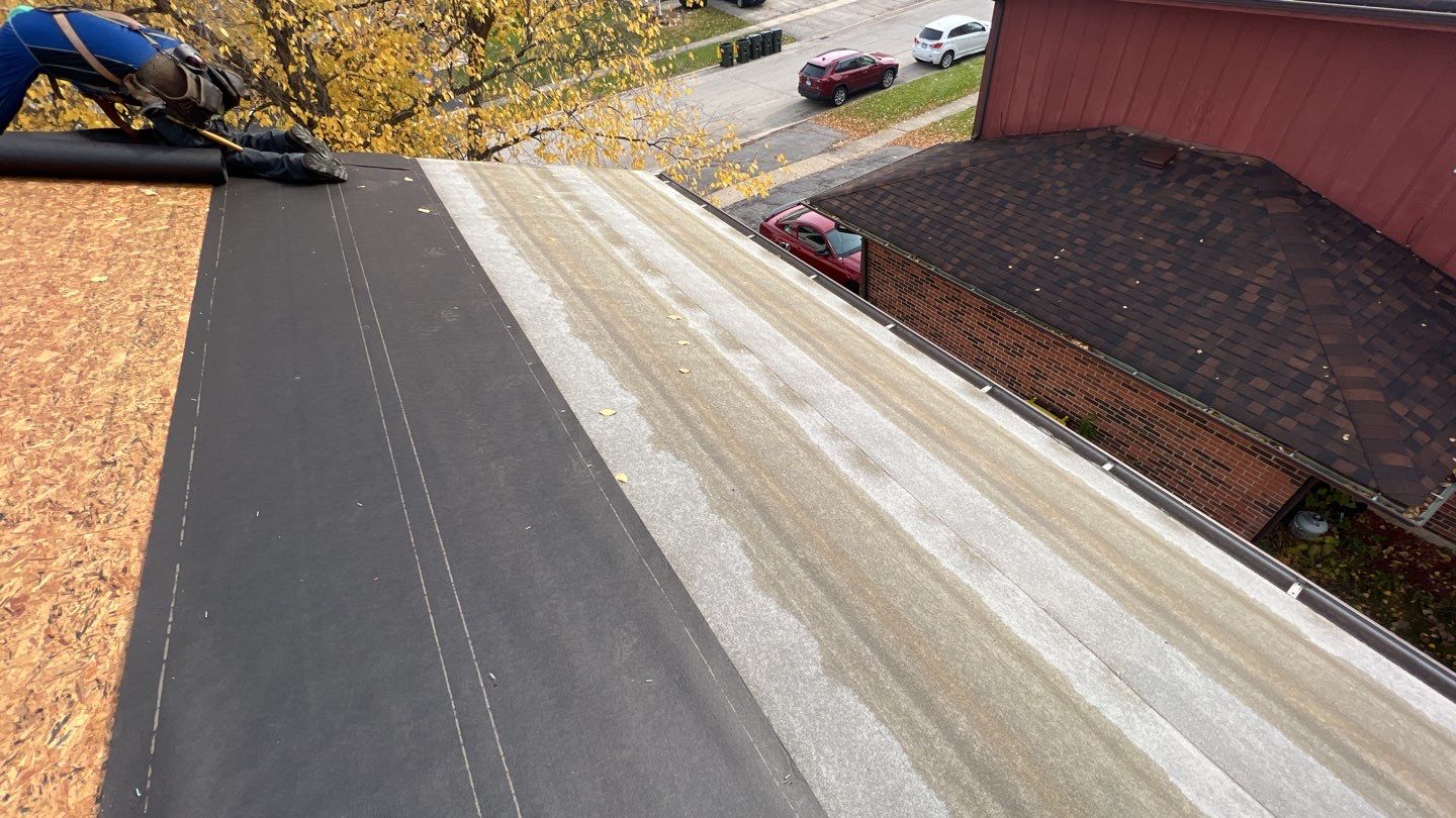 Multi-family unit roof replacement by Pro Home Services Inc