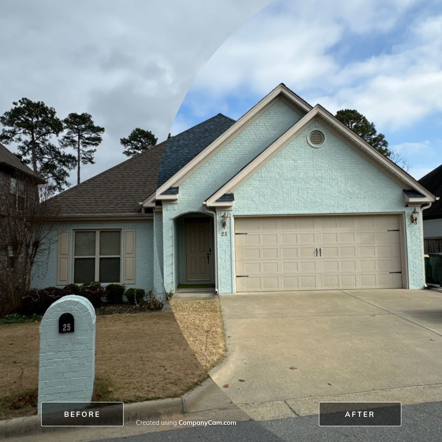 Residential Roofing Installation using IKO Nordic Atlantic Blue by Ringer Roofing, LLC.