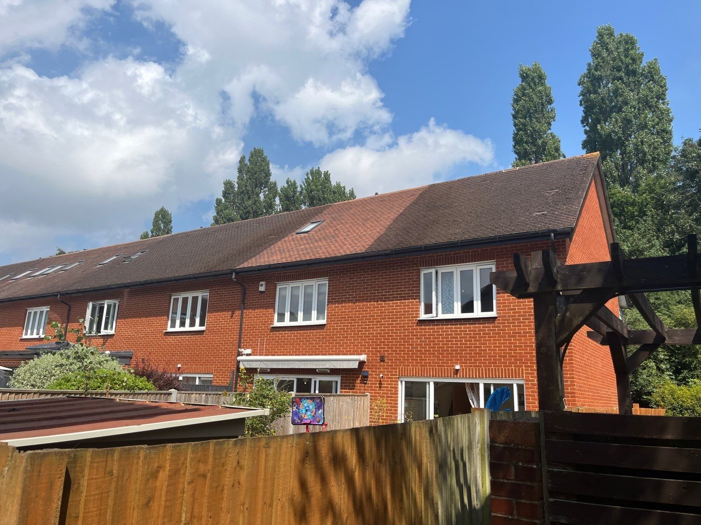 Roof Clean  - Moss Removal - Gutter Clean using Honda 15lpm Low Pressure Washing Machine by Ges Exterior Cleaning ltd