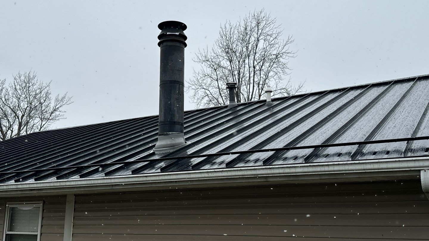 Residential Roofing Installation using Platinum Pro Standing seam  by Nitro Roofing and Construction