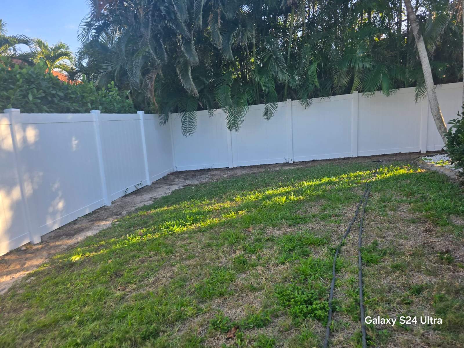 Full Residential Vinyl Privacy Fence Installation in Cape Coral by True Fence LLC