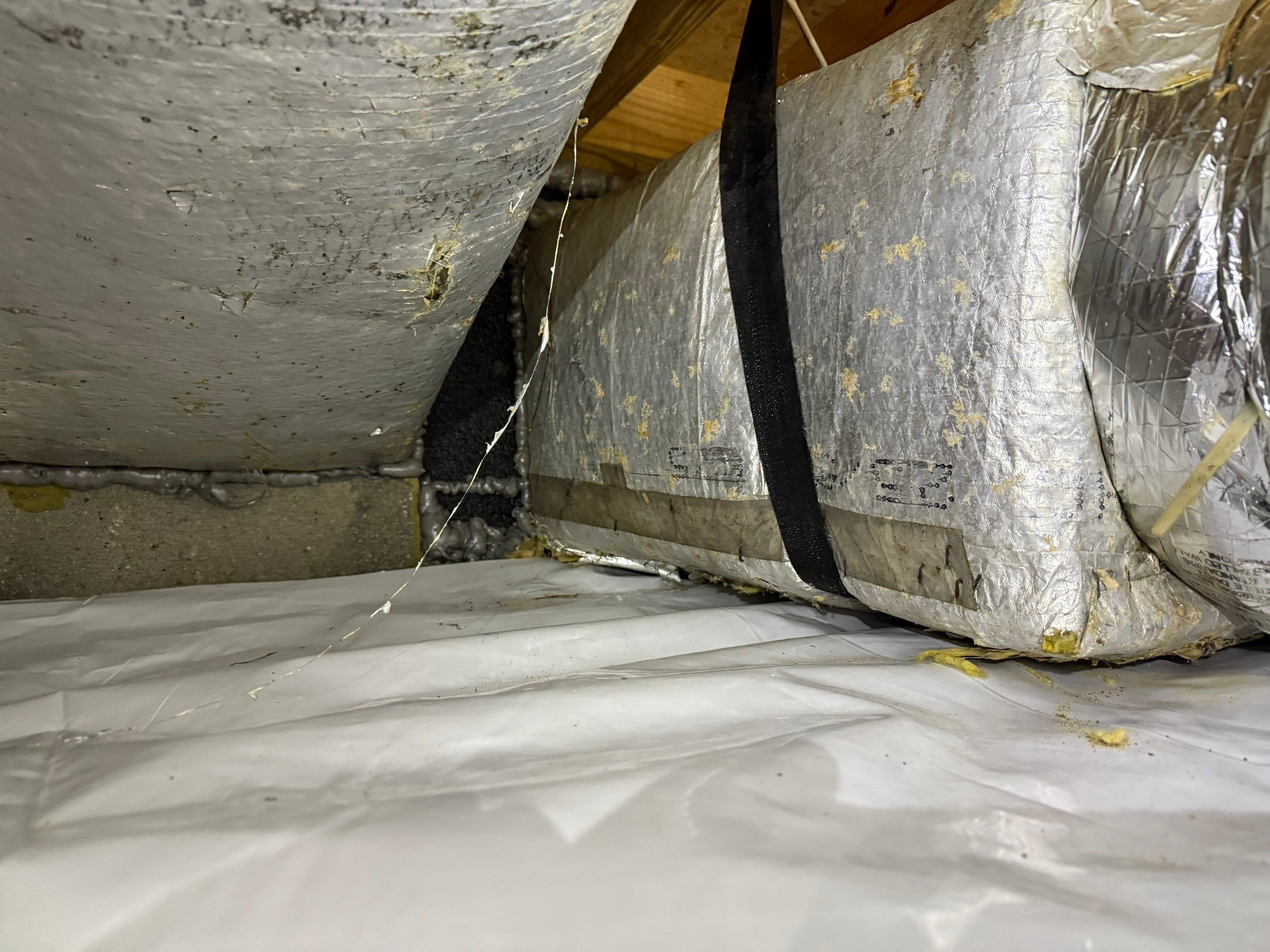 Project in Yorktown by Patriot Crawl Space Repairs