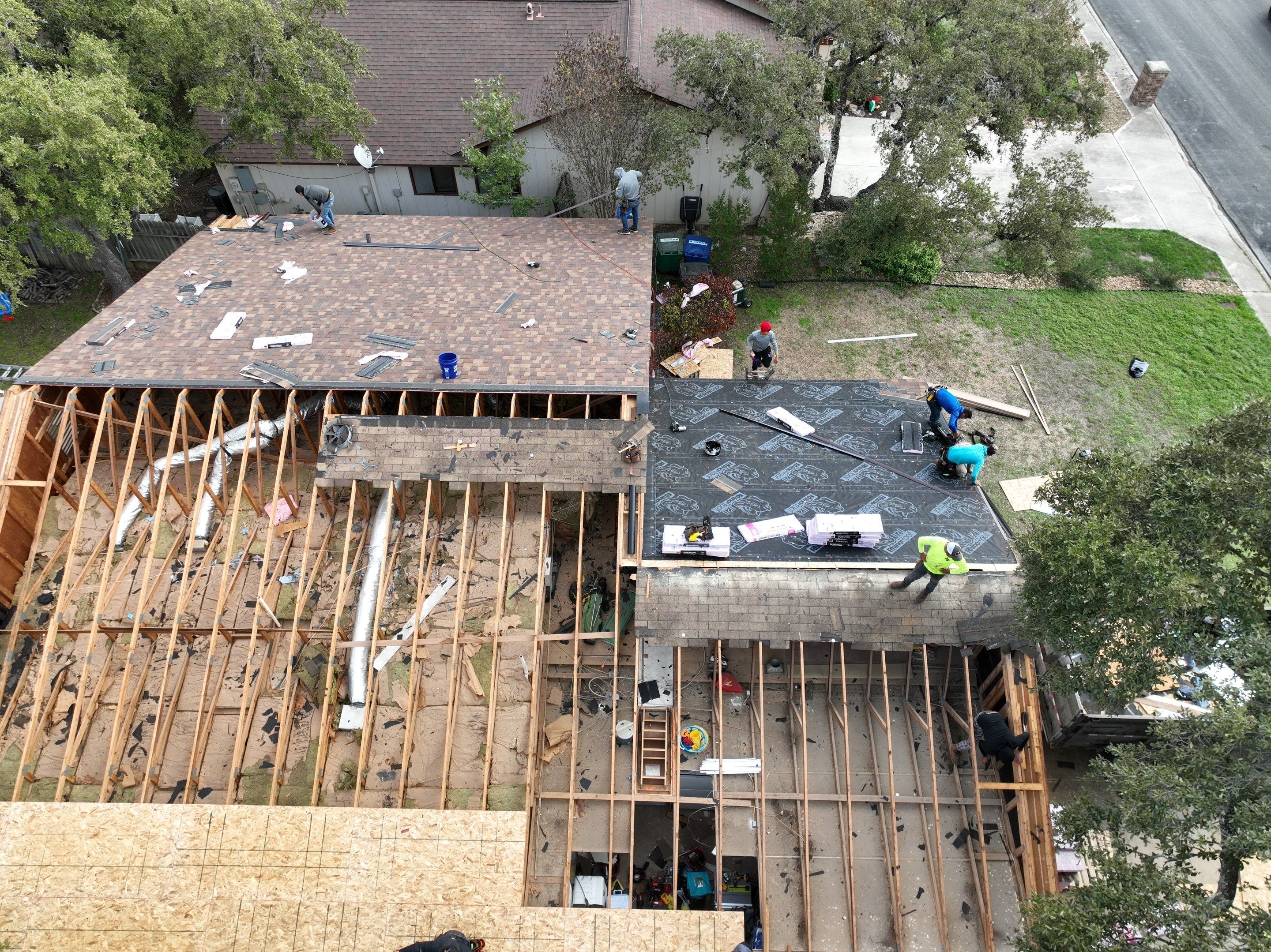 Residential Roof Replacement using Owens Corning Duration Designer 30 Year Laminate Shingle  by Premier Roofing and Contracting
