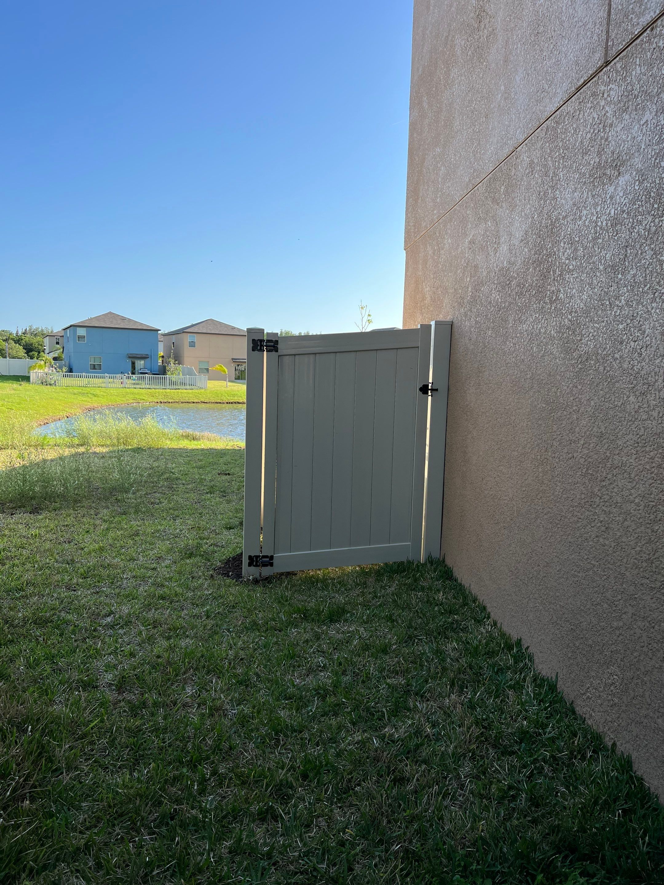 Sun City Center, FL 6ft. Tall Tan Vinyl Privacy Fence by Asap fence and gates, LLC