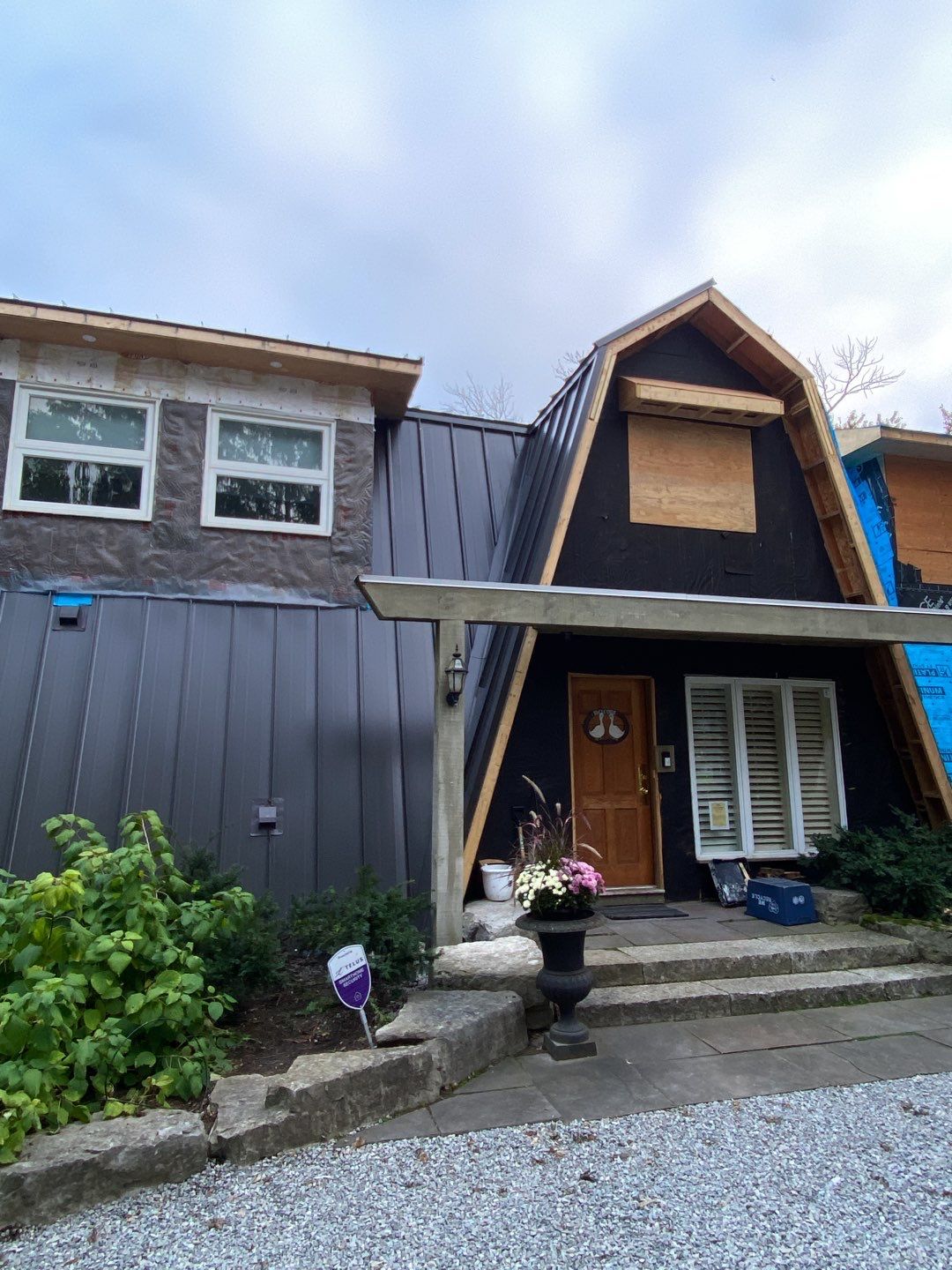 Residential Roofing Installation using 16" Standing Seam Panels by Jay Carter Roofing & Sheet Metal