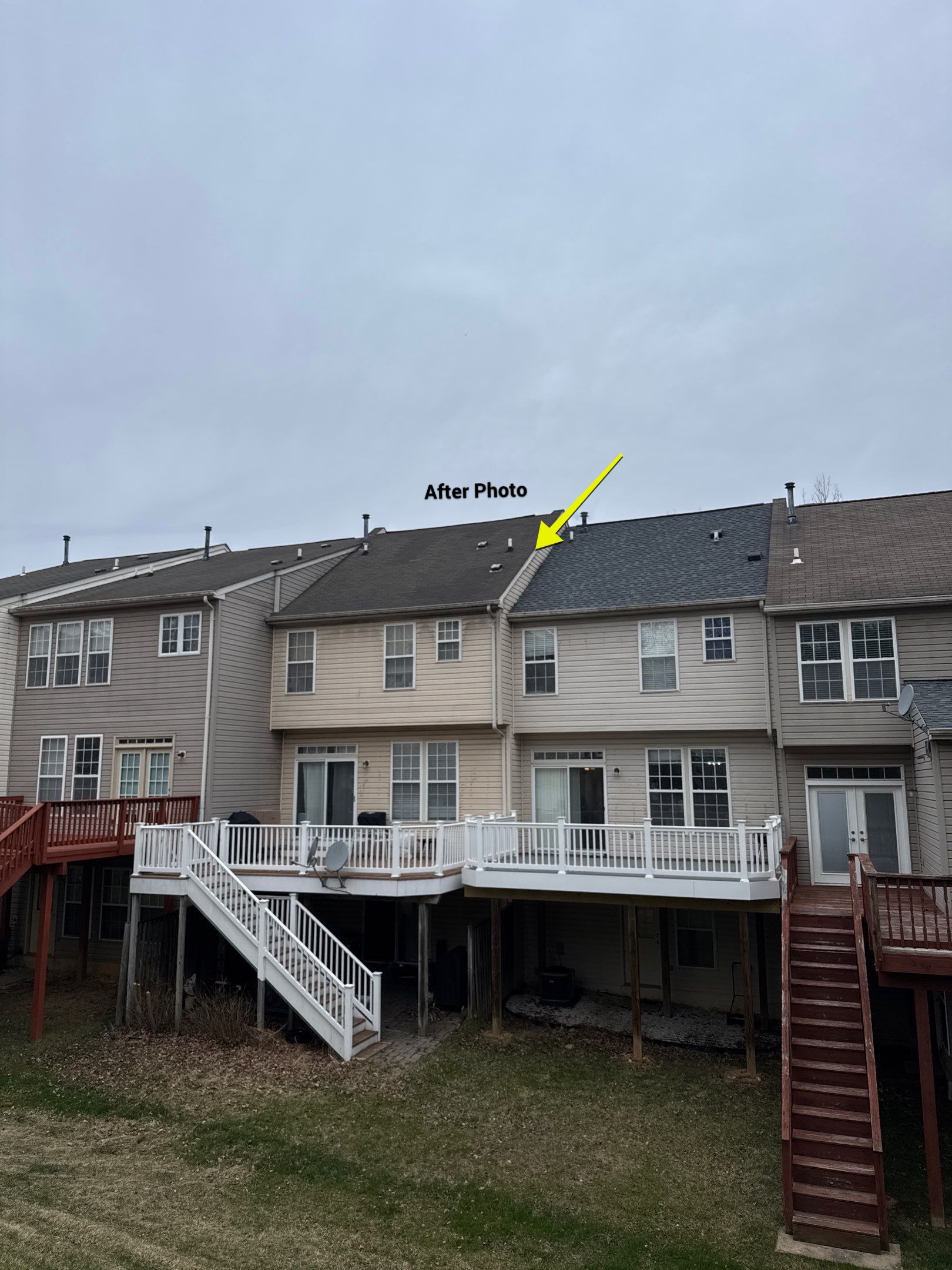 New shingle Roof an New gutters & Downspouts by Alpha Design Services