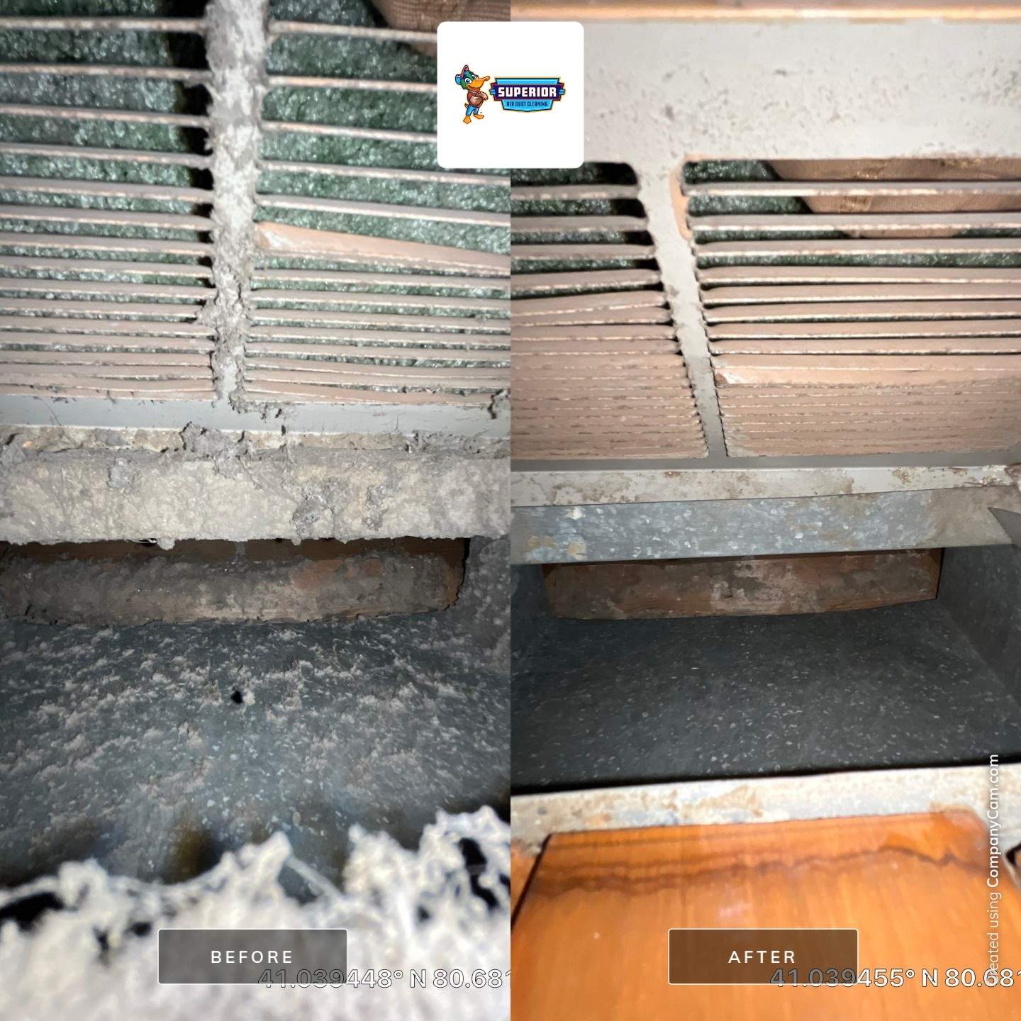 Air Duct Cleaning With a Vacuum Truck in Boardman, OH by Superior Air Duct Cleaning