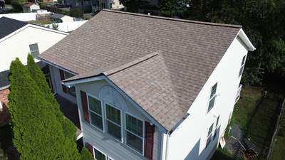 New Roof Install using Tamko Titan- Desert Sand in North Beach, MD