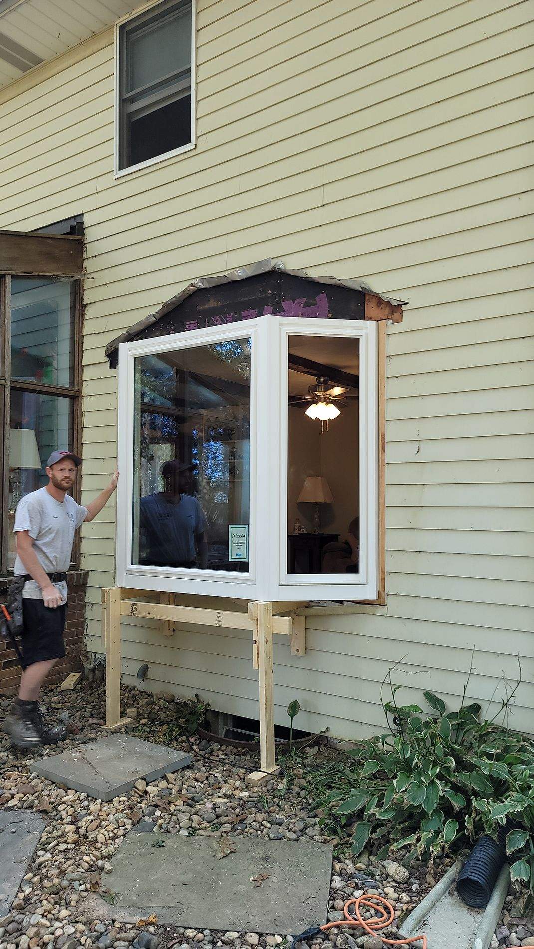 Provia Endure Bay Window in Ellicott City by Roof Right Inc