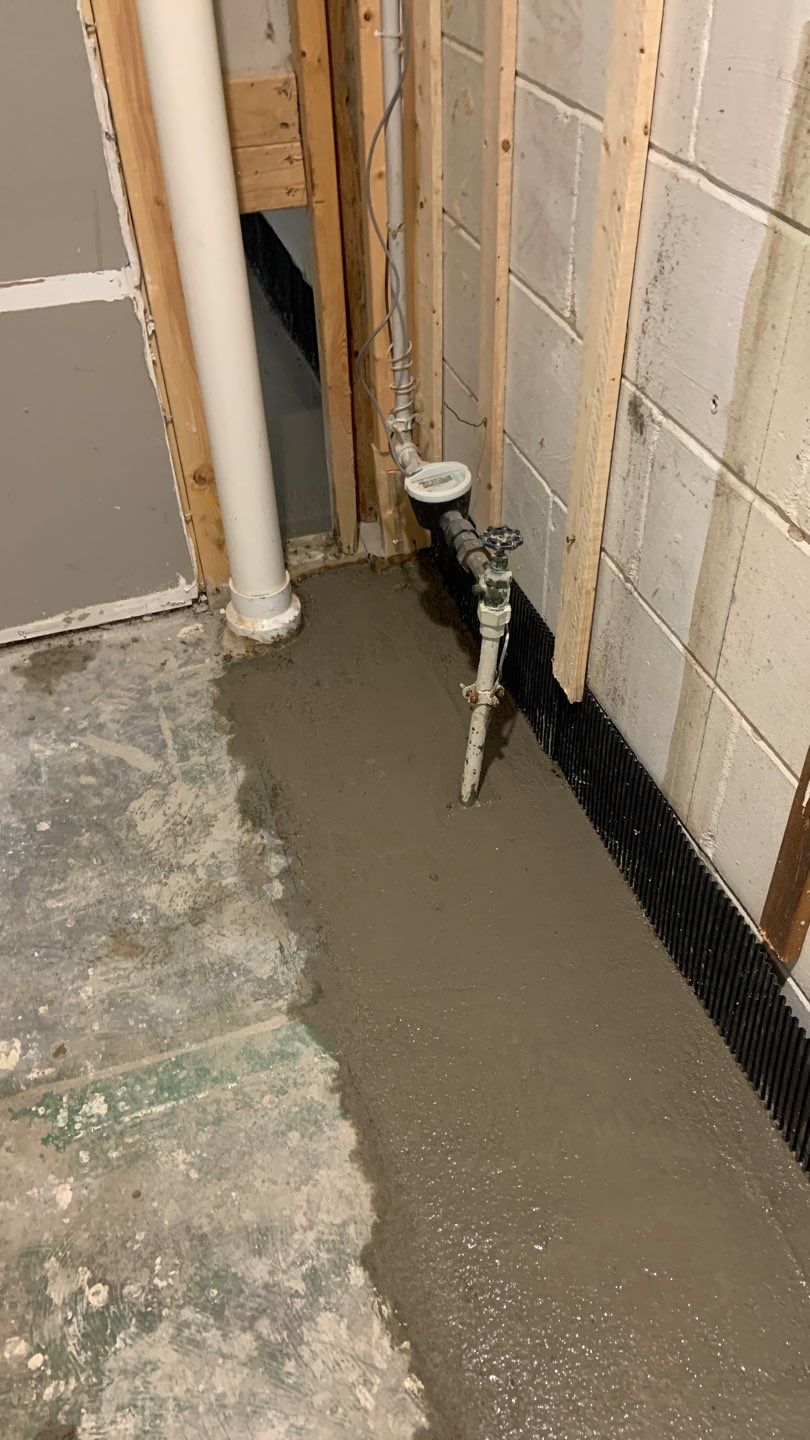 Anoka Drain Tile by Waterproofing Northeast