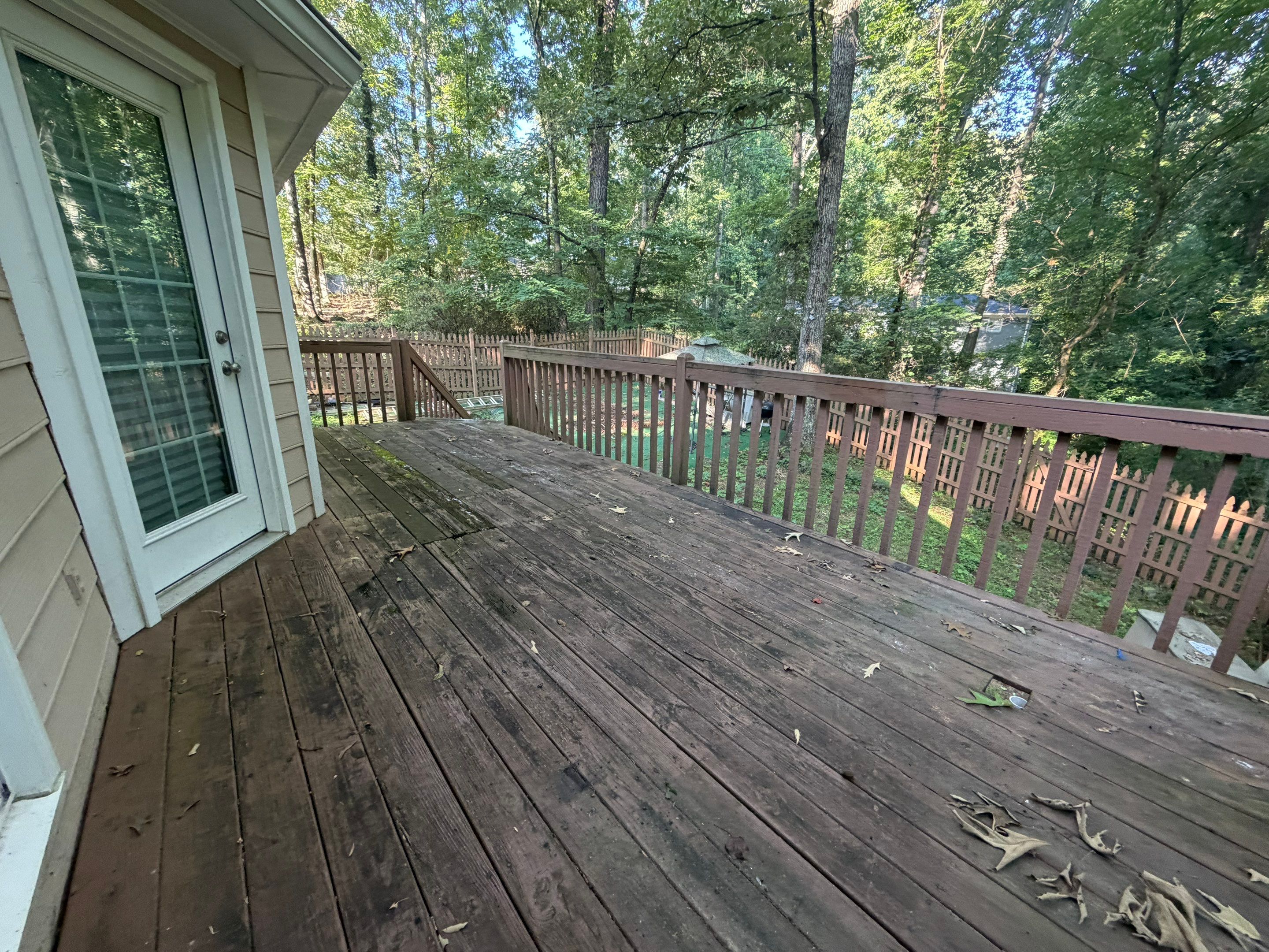 Marietta Deck Replacement with Pressure-Treated Wood and New Stairs by Swift Home Renovations