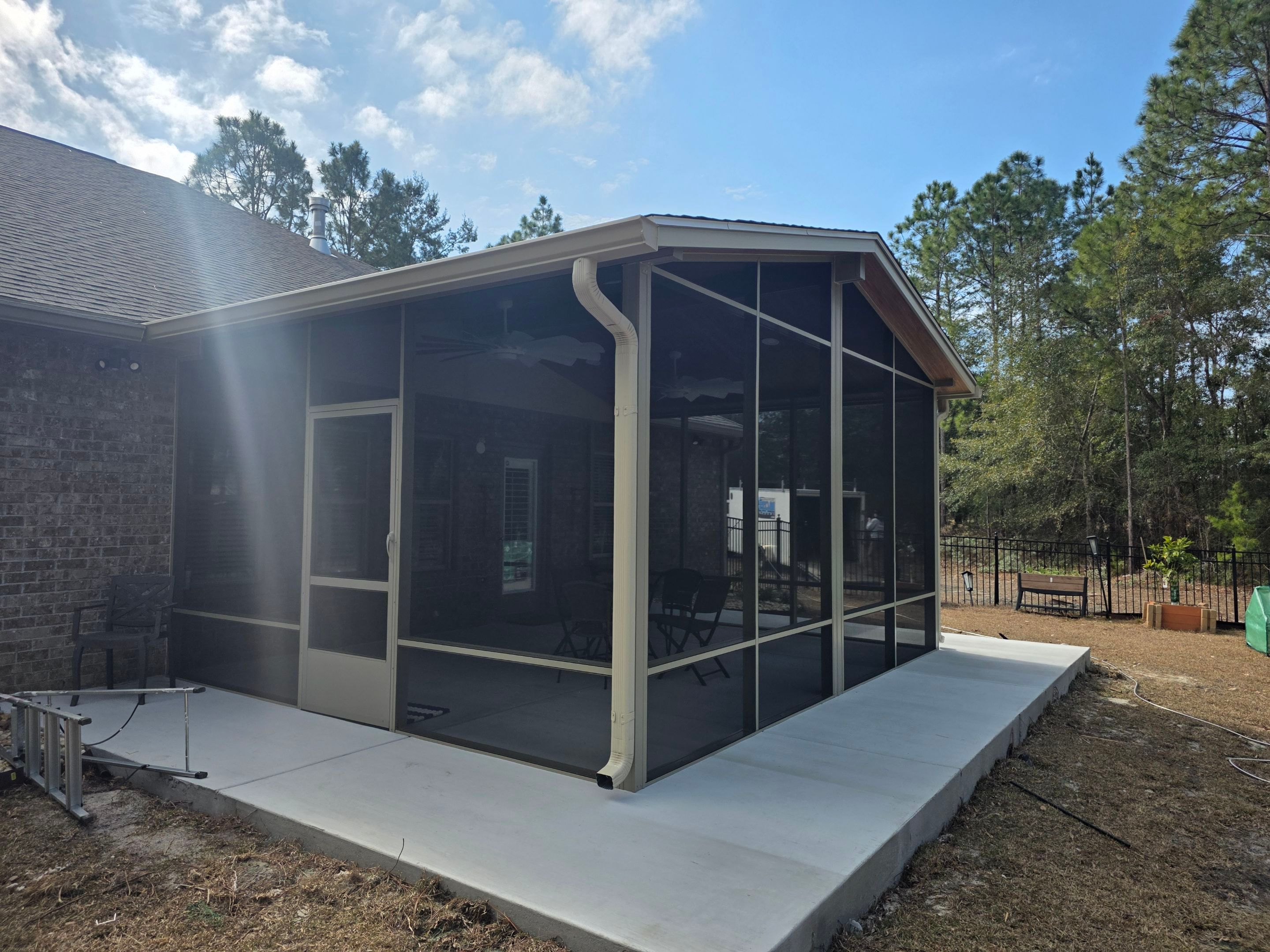 Steelwood Cathedral Screen Room by Titan Sunrooms