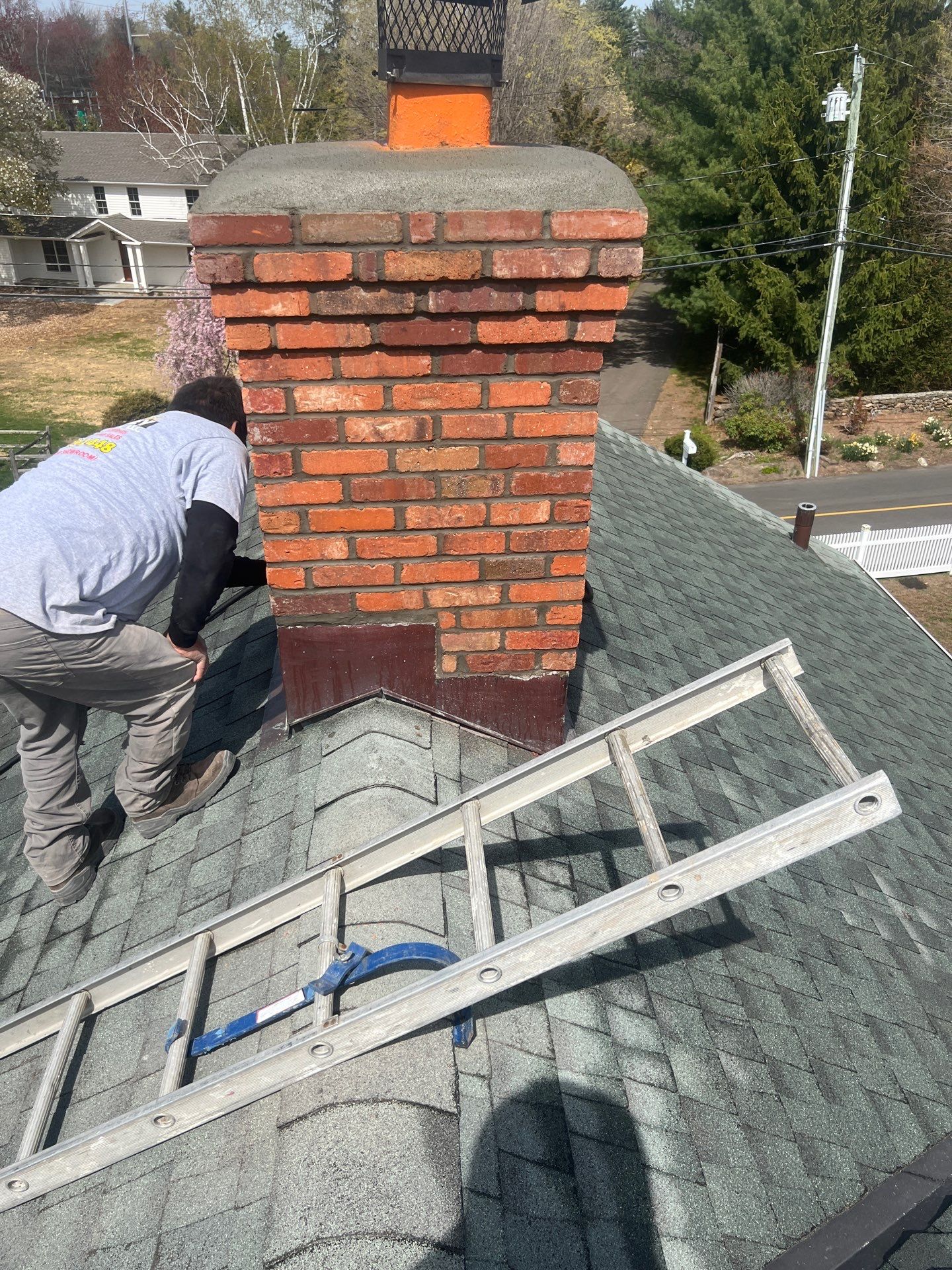 Gas Fireplace and Insert  by Neighborhood Chimney Services 