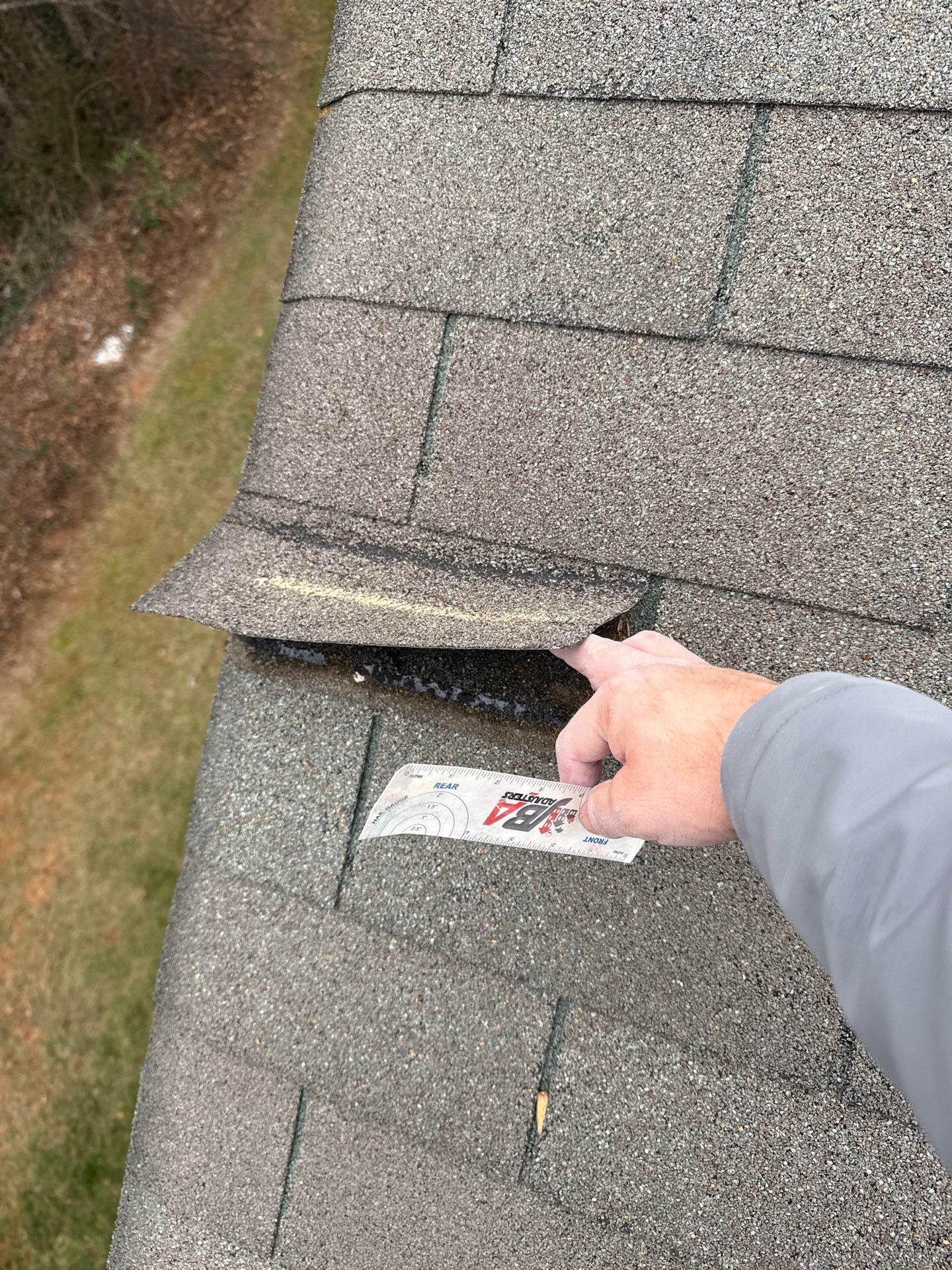 Roof replacement by hail and wind damage by Just Brilliant Restoration JBR