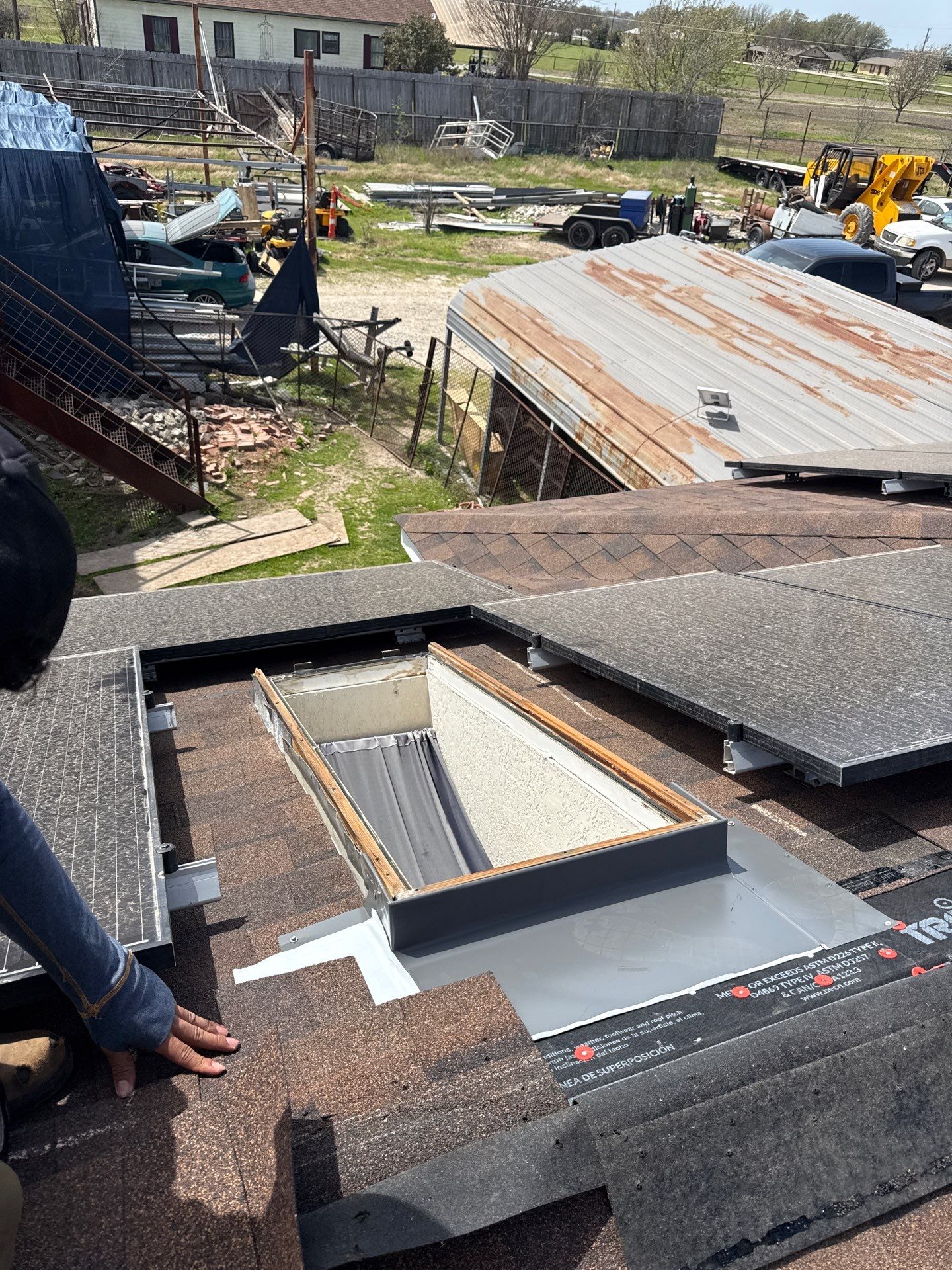 Project in Terrell by Rhino Roofing and General Contracting, LLC