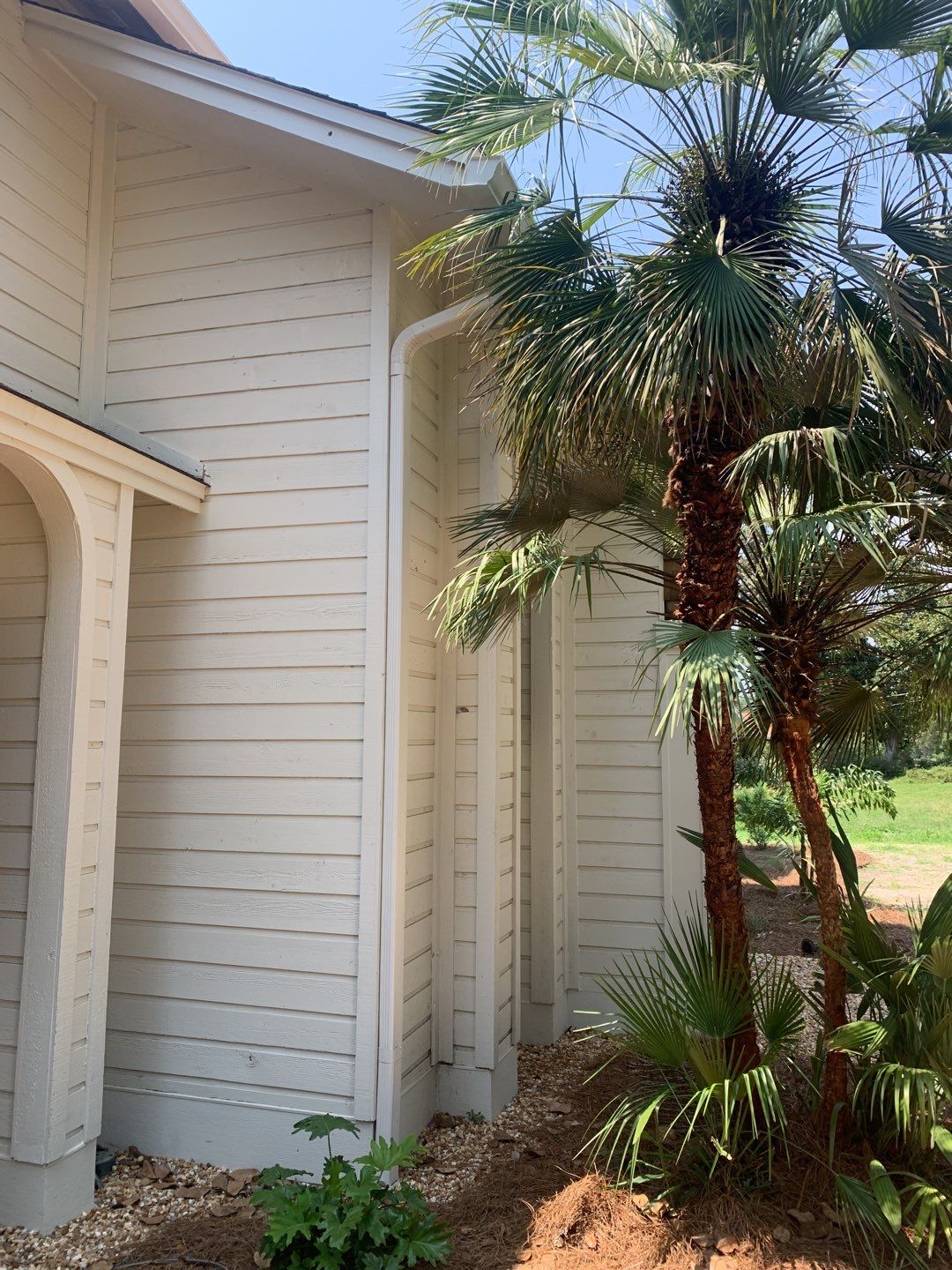 Heavy-Duty Commercial Downspouts in Panama City Beach FL by Gutter Professors