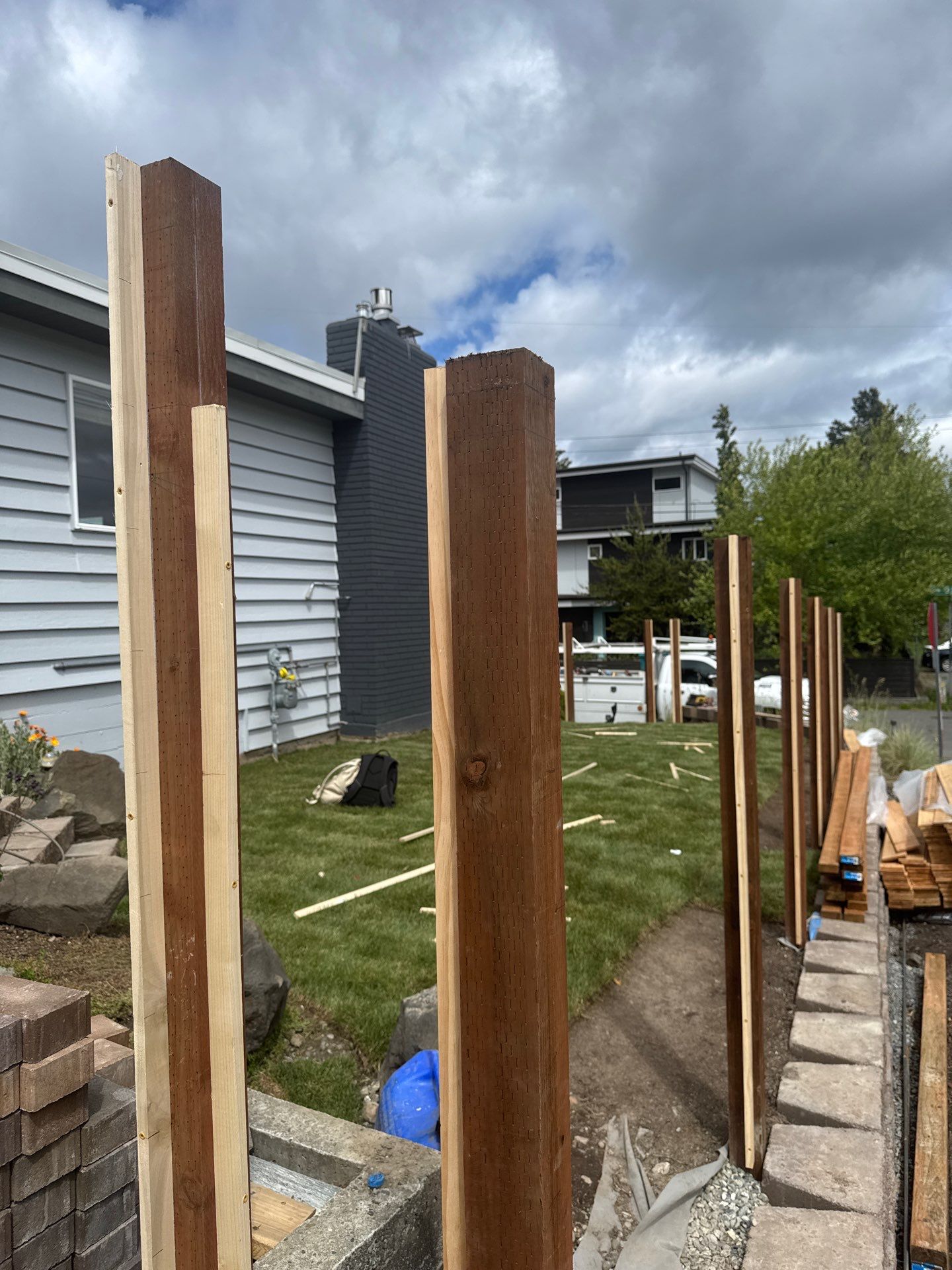 Retaining Wall & Fence Installation  by Jireh Asphalt & Concrete Inc 