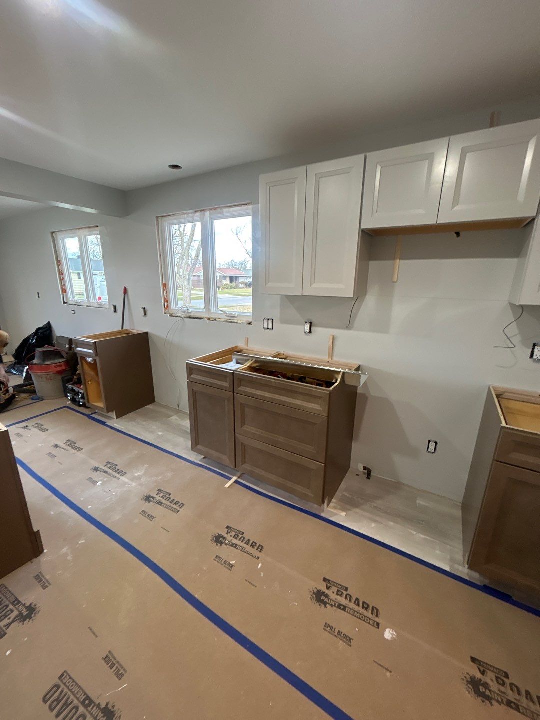 Interior Renovations, Kitchen Remodel, and Window Replacement by Ivy Lea Construction