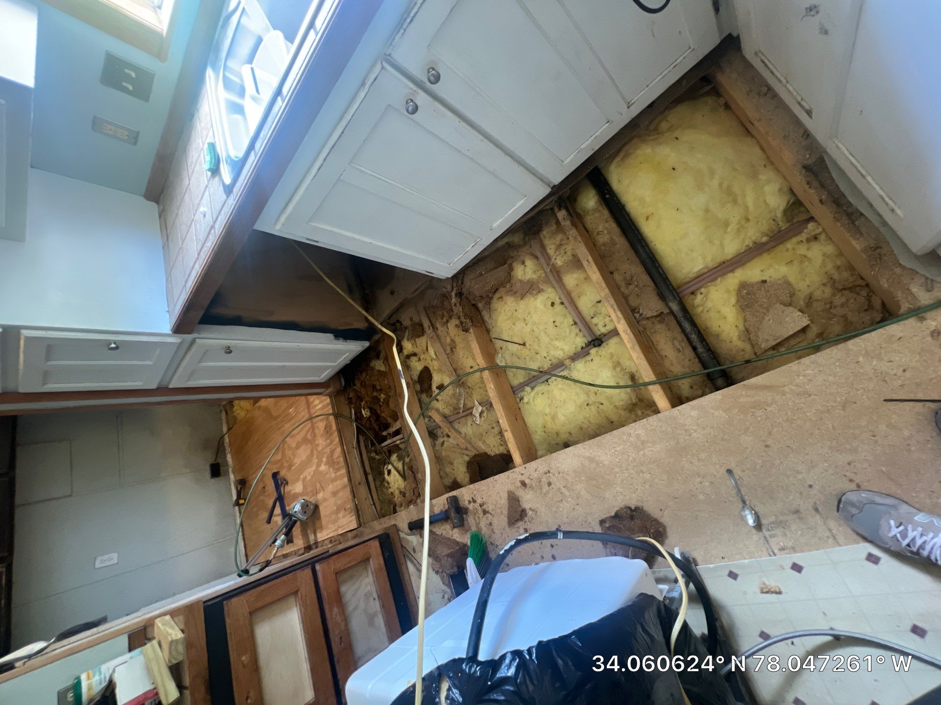 Framing Steps using Trex Enhance Grooved 1" X 12' Rocky Harbor by RGR Construction and Roofing, LLC