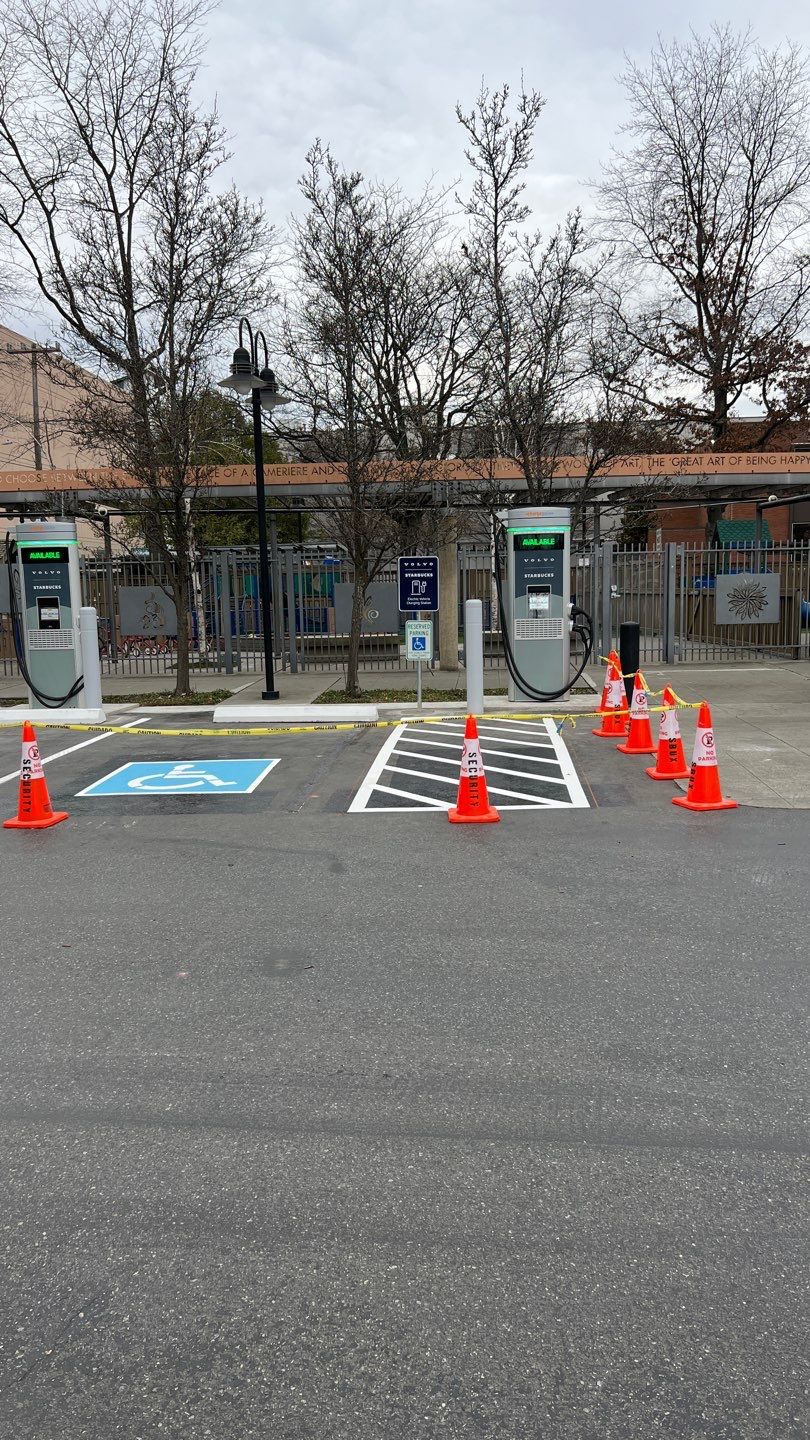 Faith Technologies | Striping by Jireh Asphalt & Concrete Inc 