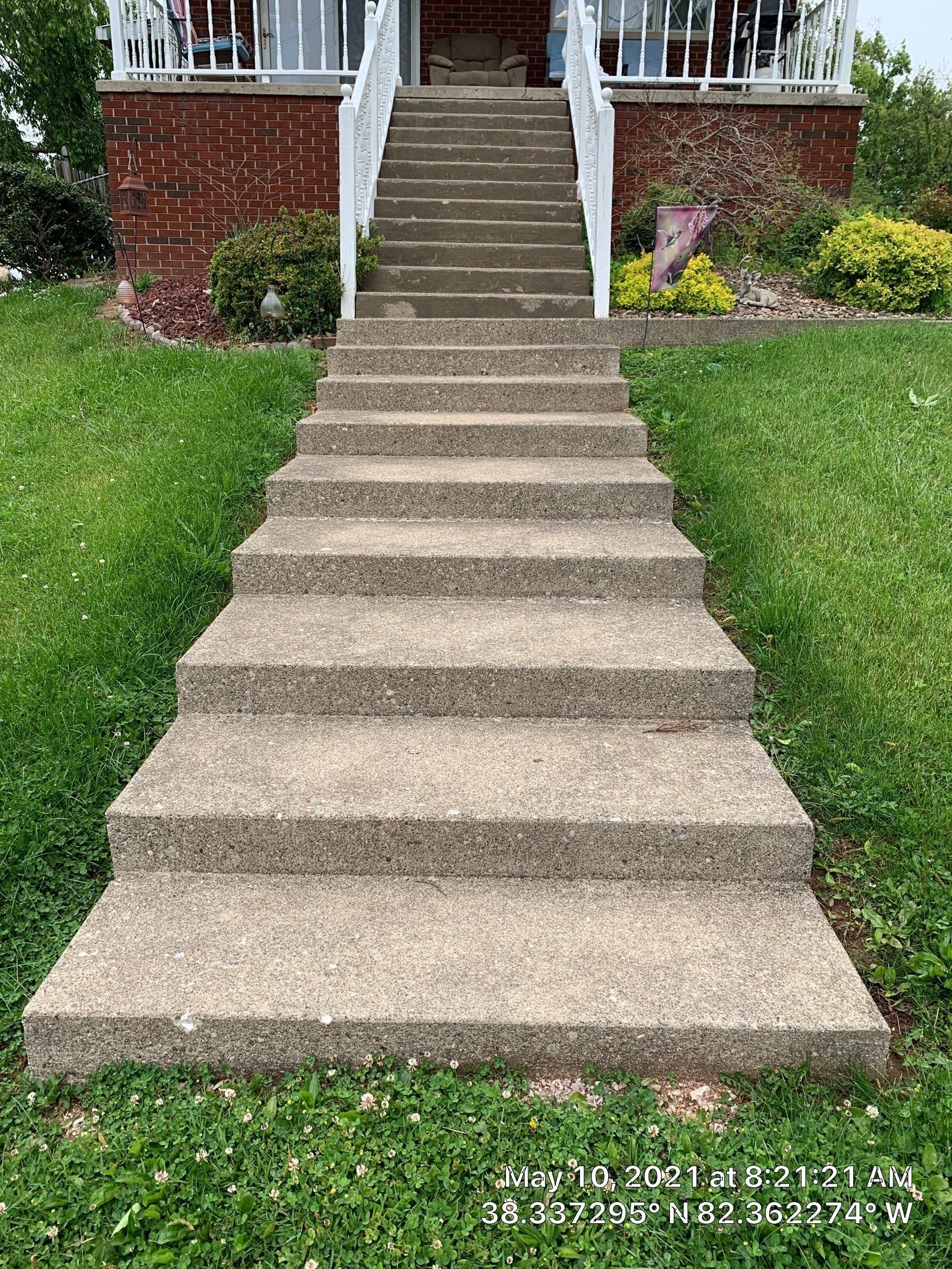 Porch Update using Westbury Aluminum Railing by Secure Construction Company Inc