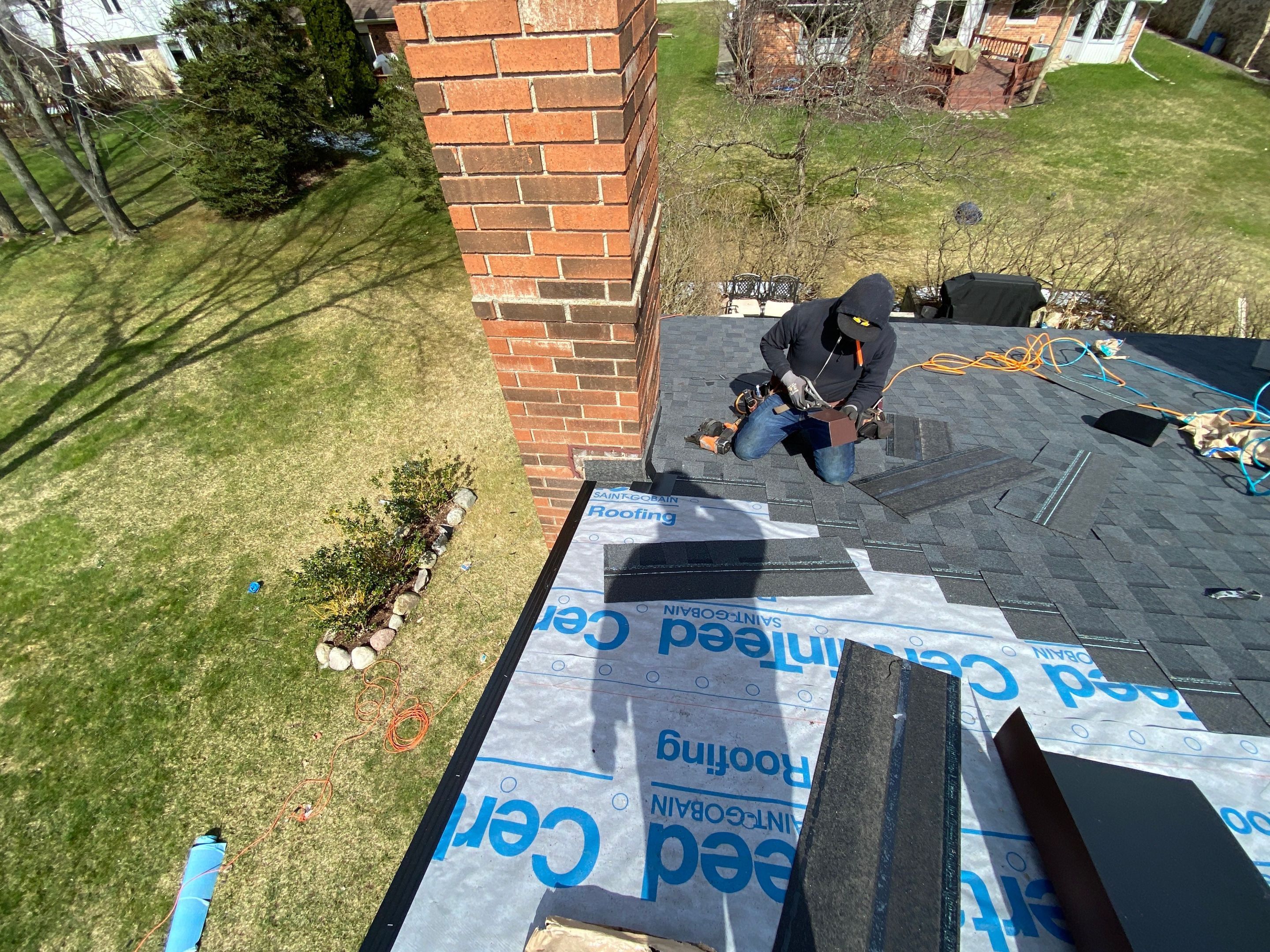 Roof Replacement using CertainTeed Landmark by 180 Contractors