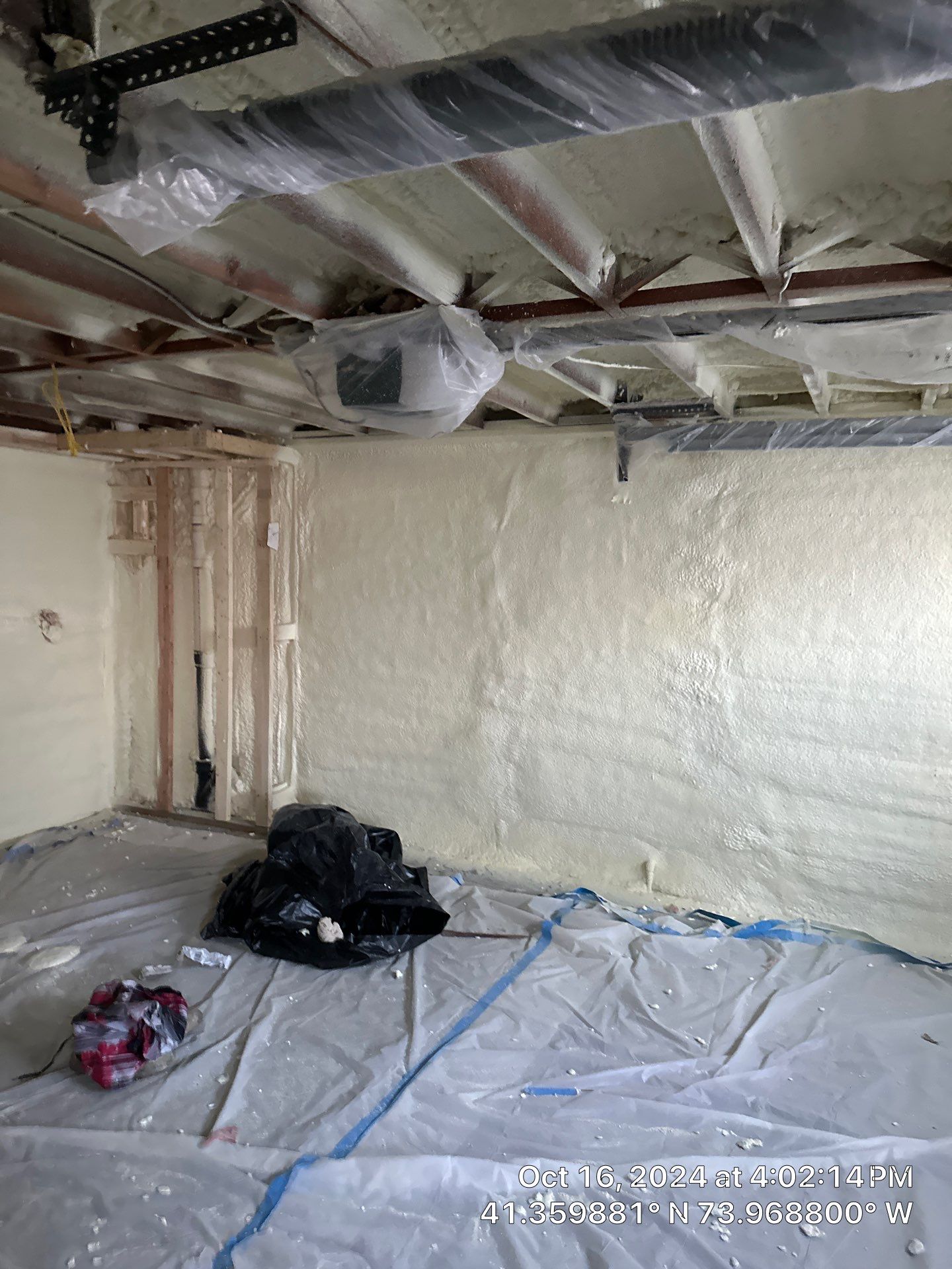Spray Foam Insulation using Closed Cell Spray Foam by NYS Foam & Energy