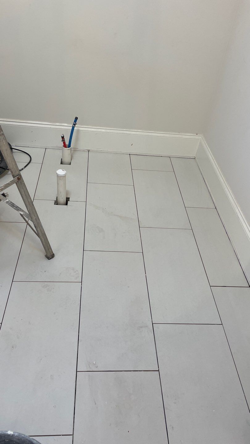 Glamorous Tile Shower Remodel by Footprints Floors of East Atlanta