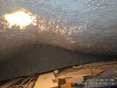 Attic Insulation using open cell spray foam
