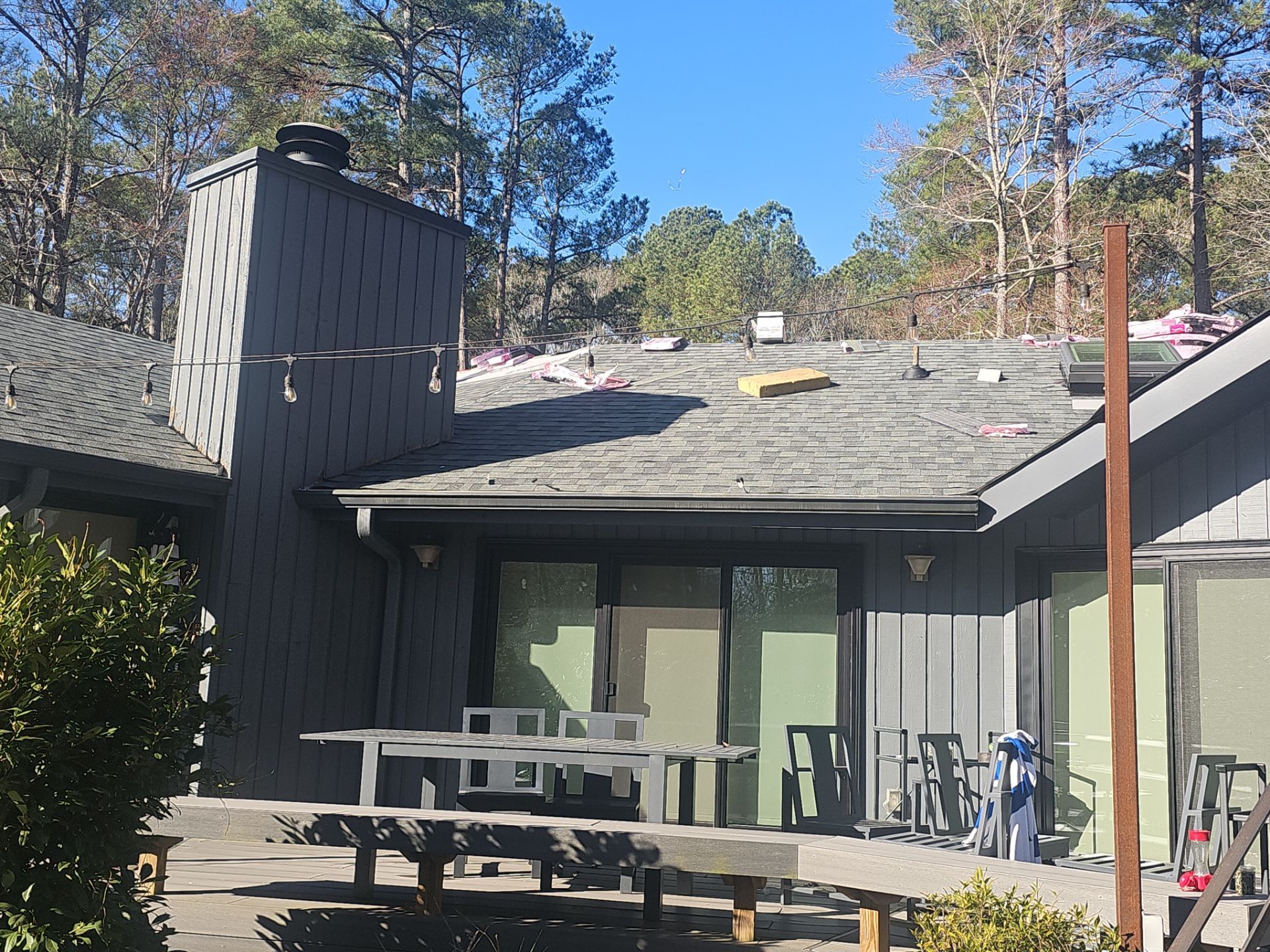 Project in Chapel Hill, NC by Barnes Restoration Inc. 