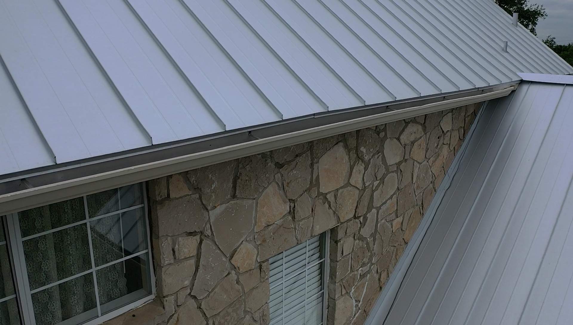 Residential Metal Roof Installation using McElroy Metal by Premier Roofing and Contracting