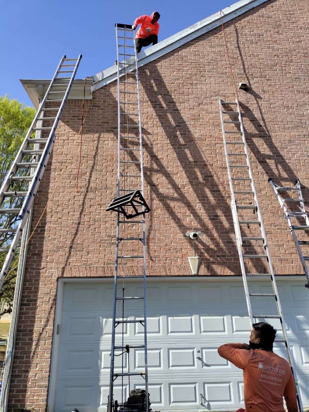 Residential Roofing Installation using Owens Corning Onyx Black by Inspector Roofing and Restoration