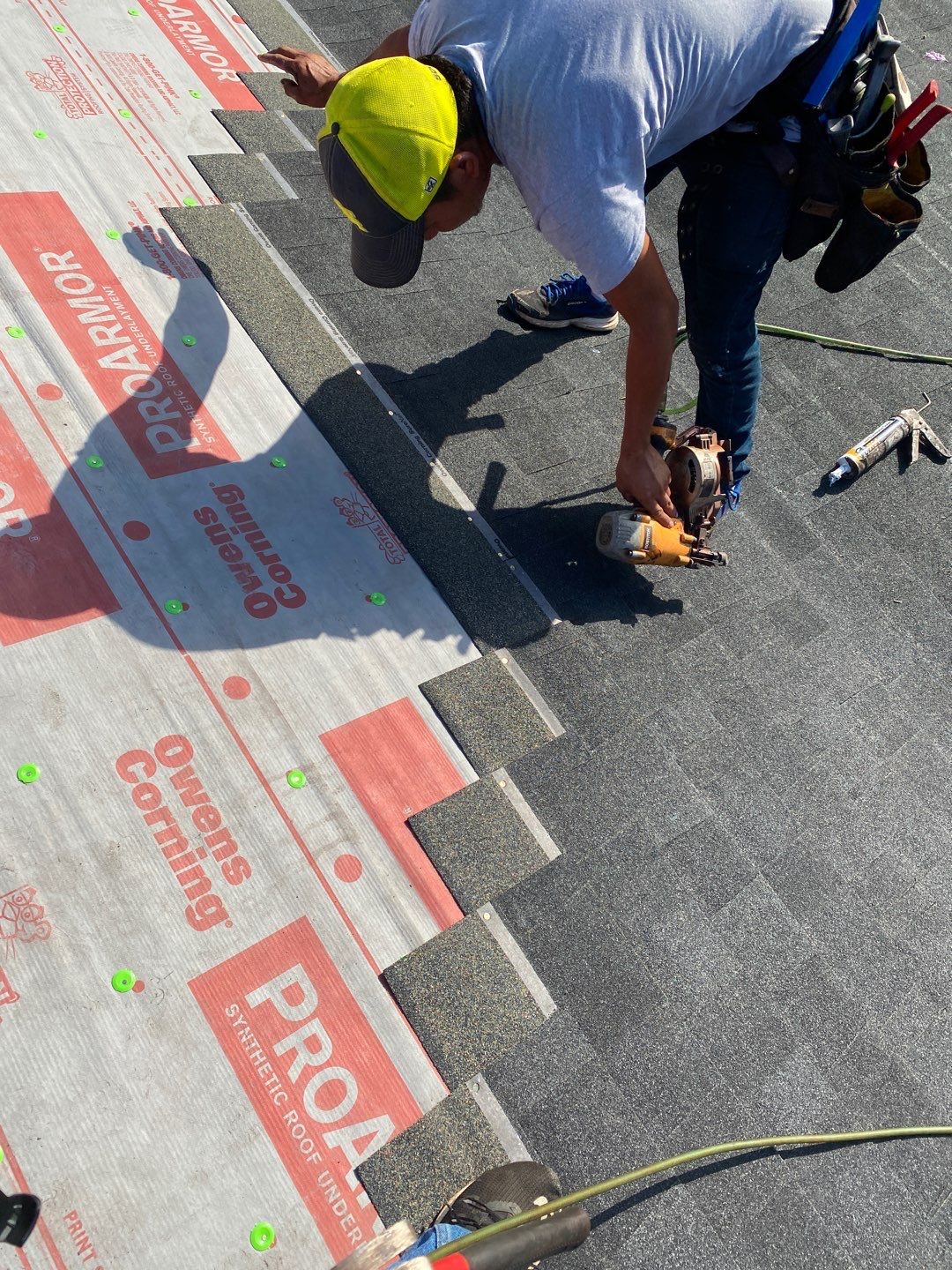 Commercial Roofing Installation using Roof Replacement by American Roofing & Construction LLC