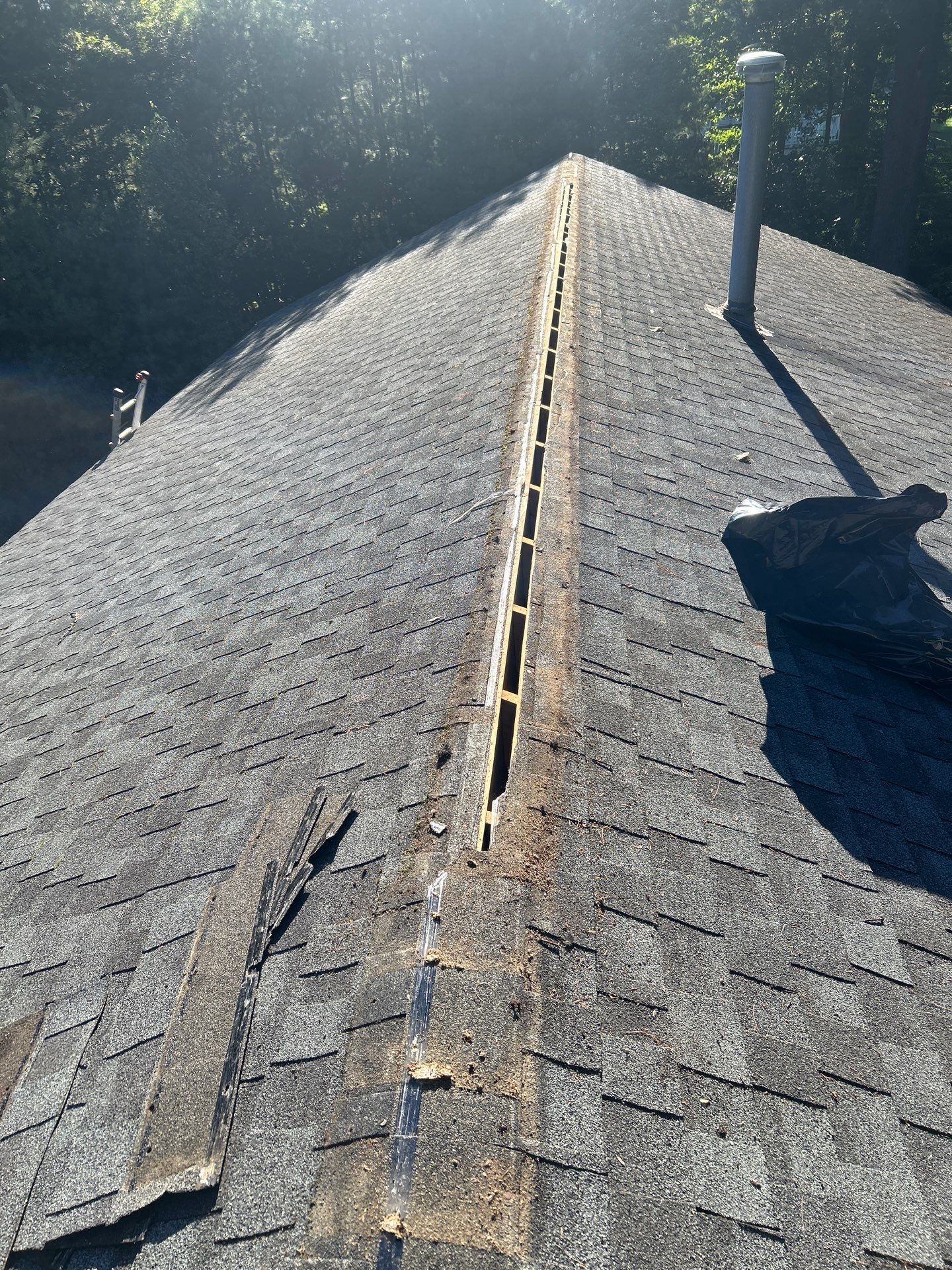 Tewksbury Attic Ventilation Upgrade with Chimney & Pipe Boot Reflashing by Mighty Dog Roofing of Greater Middlesex County
