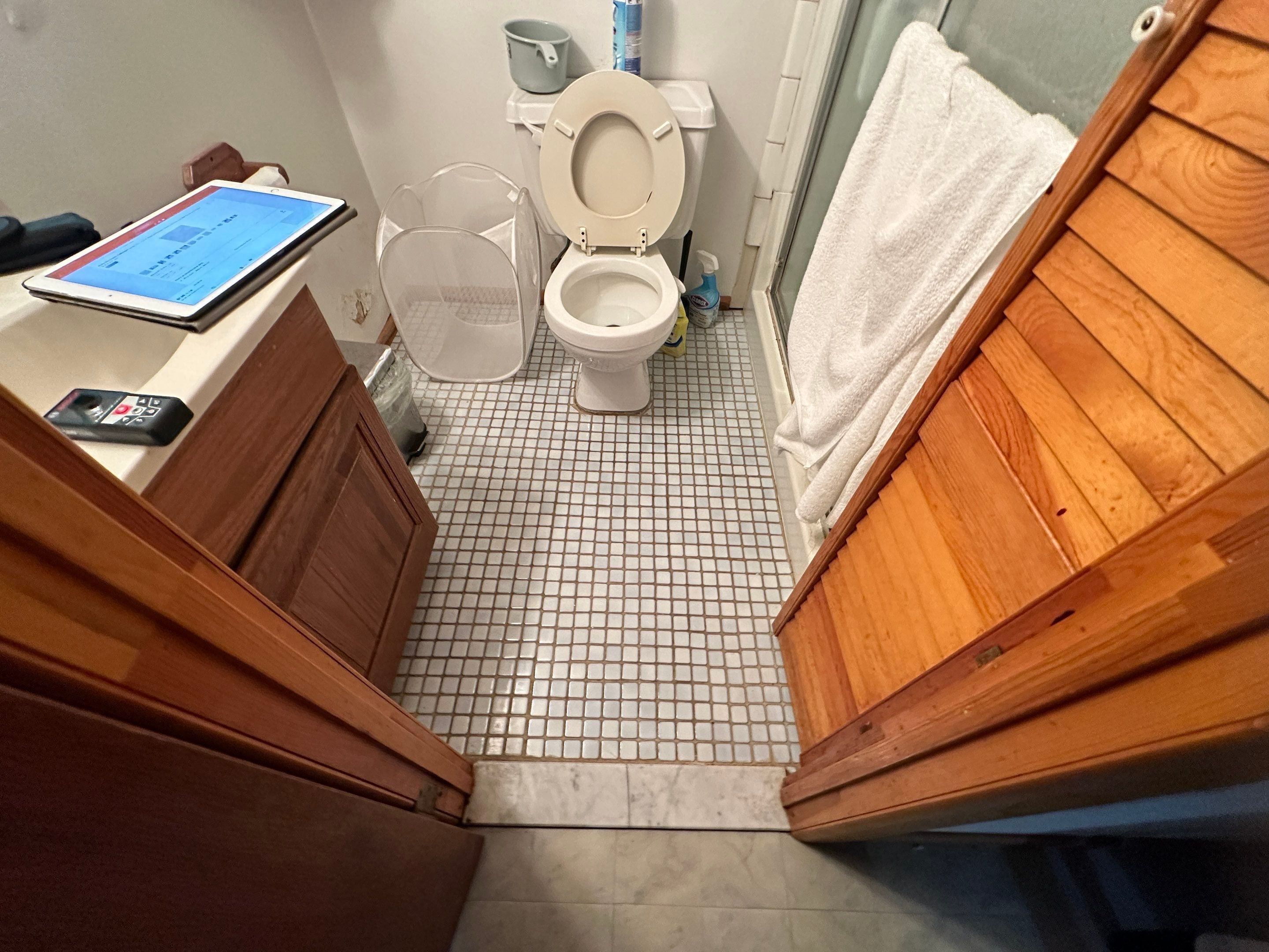 Bathroom Remodel using Drywall by Home Concepts Construction