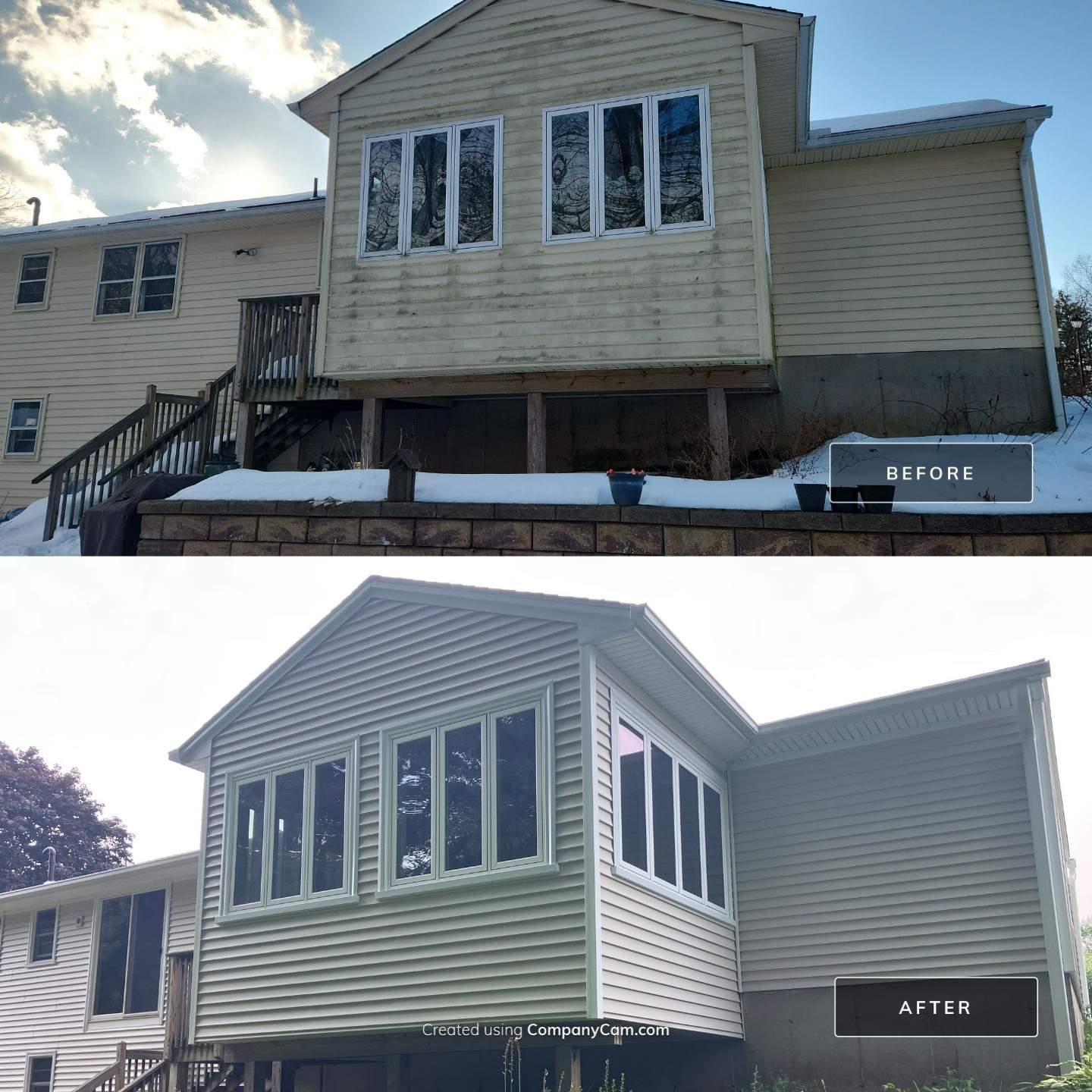 Siding using Cert. Monogram D/4 x 12'6" Clapboard, Herringbone by DiGiorgi Roofing and Siding Inc
