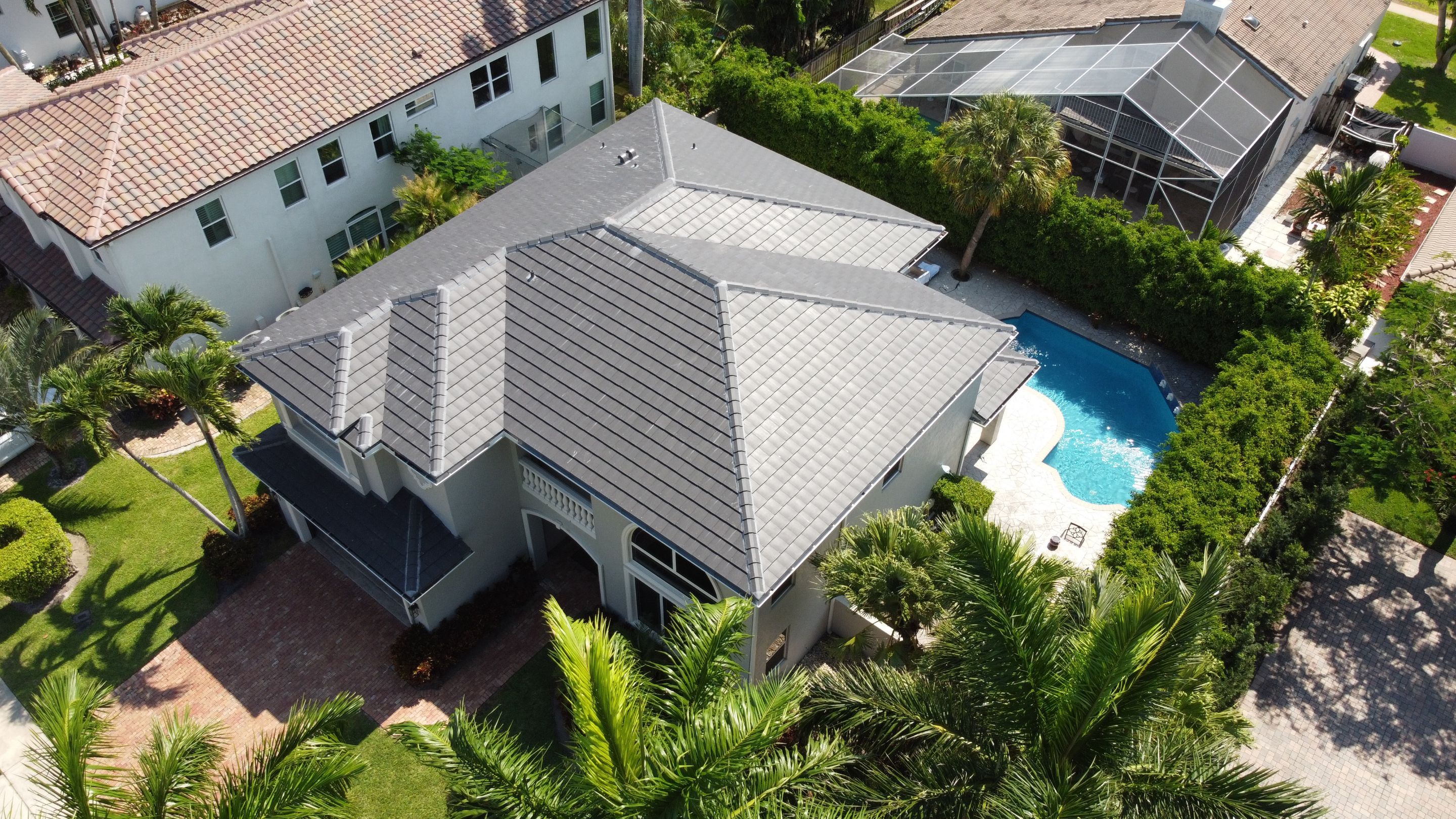 Residential Roofing Installation using Eagle Roofing Tile by BLUES BROTHERS ROOFING