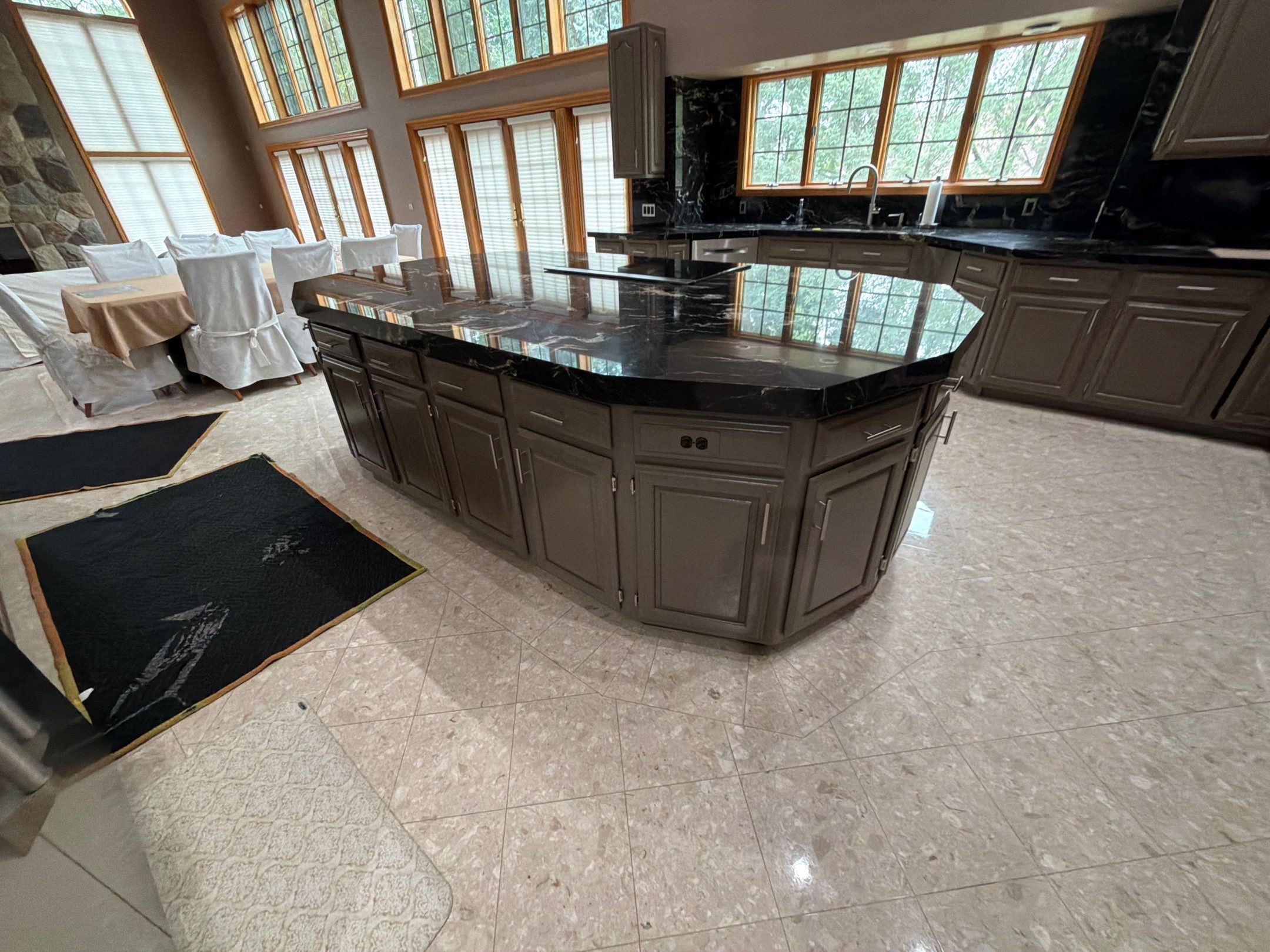 Complete Cabinet Refinishing in Bloomfield Hills by Top Shelf Painter