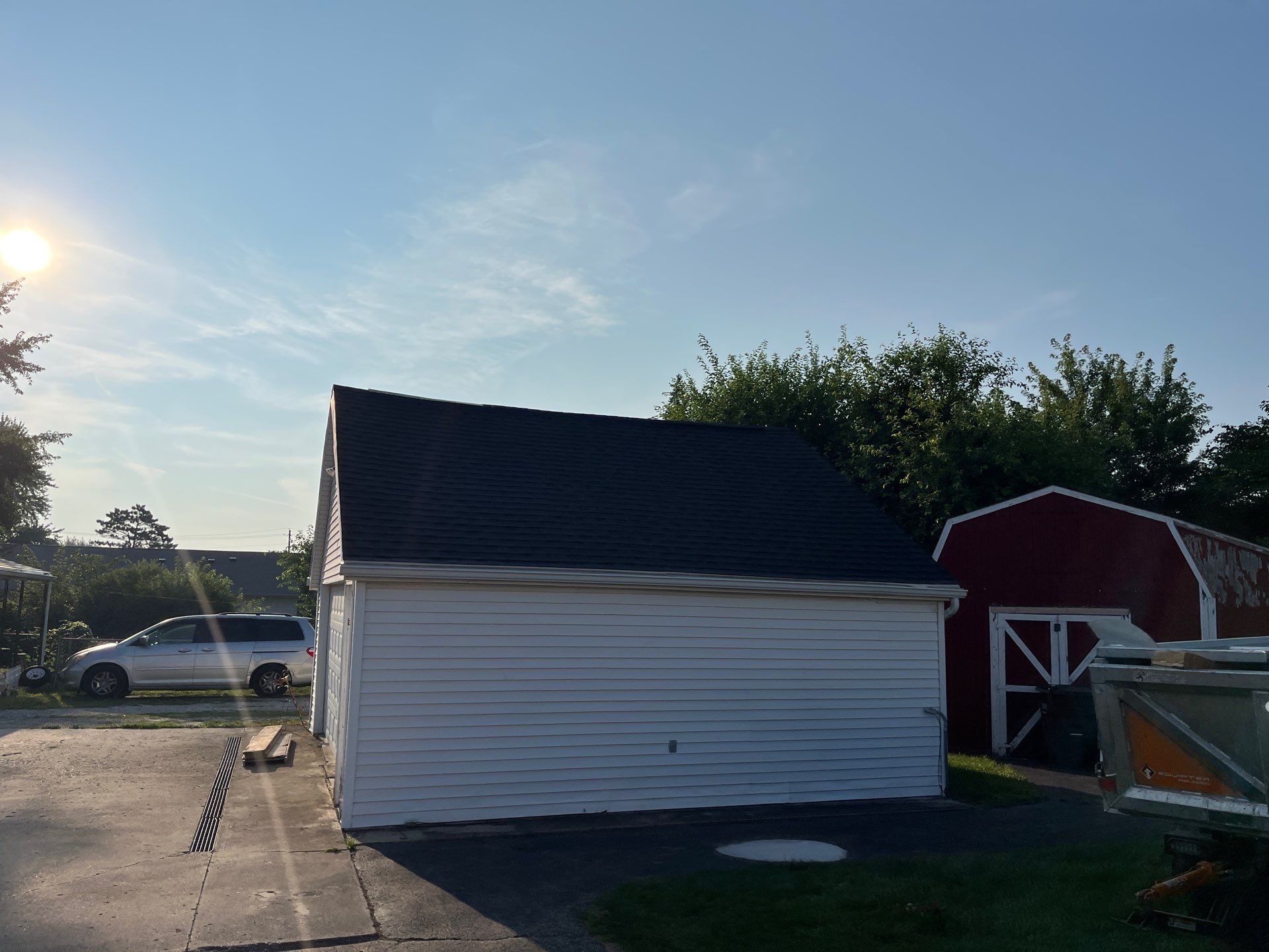 Residential Roofing Installation using GAF Timberline HDZ Charcoal by Nitro Roofing and Construction