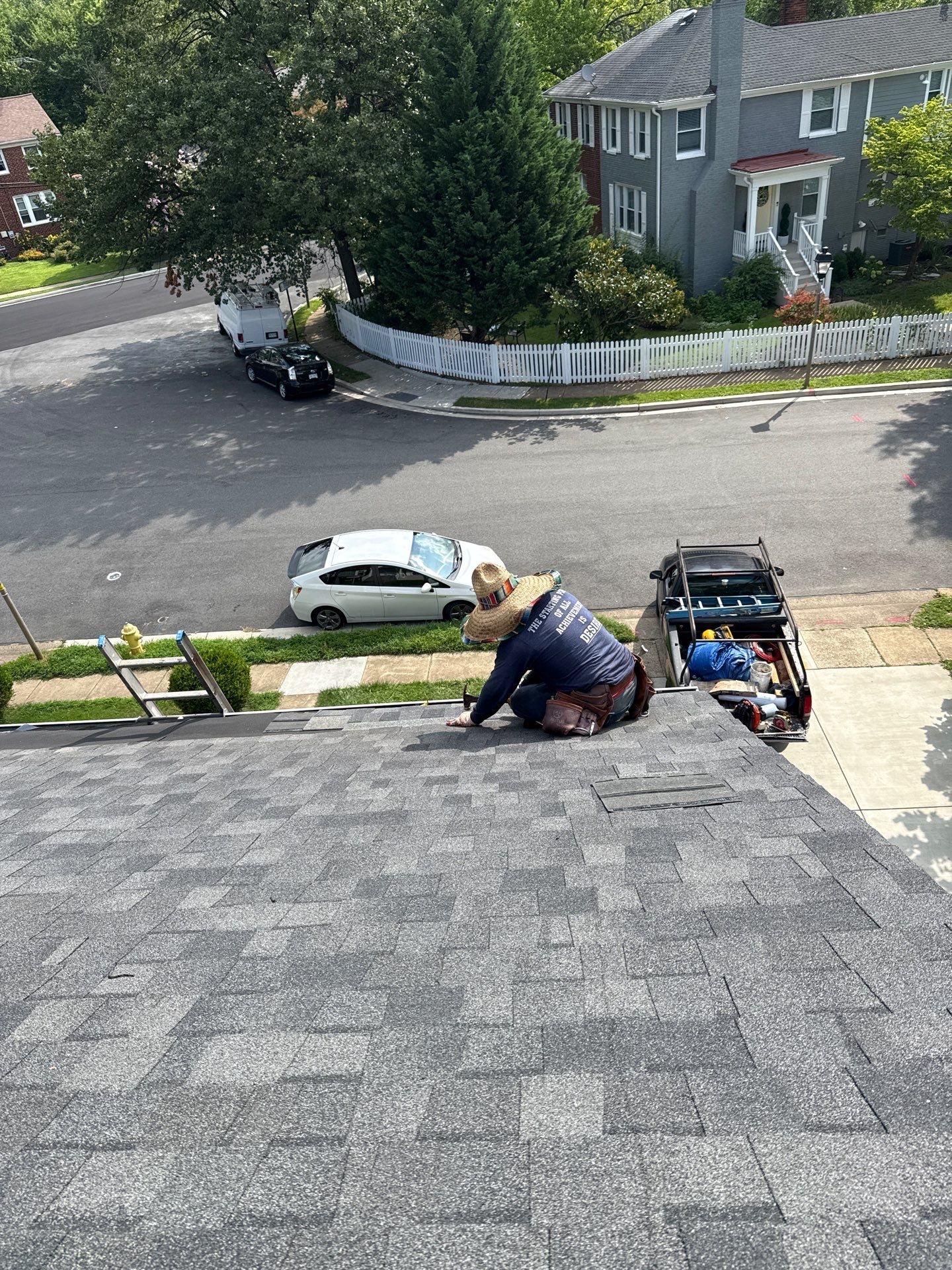 Arlington: Residential Roof Replacement with CertainTeed Landmark Pro in Max Def Pewterwood by RM Banning, Inc.