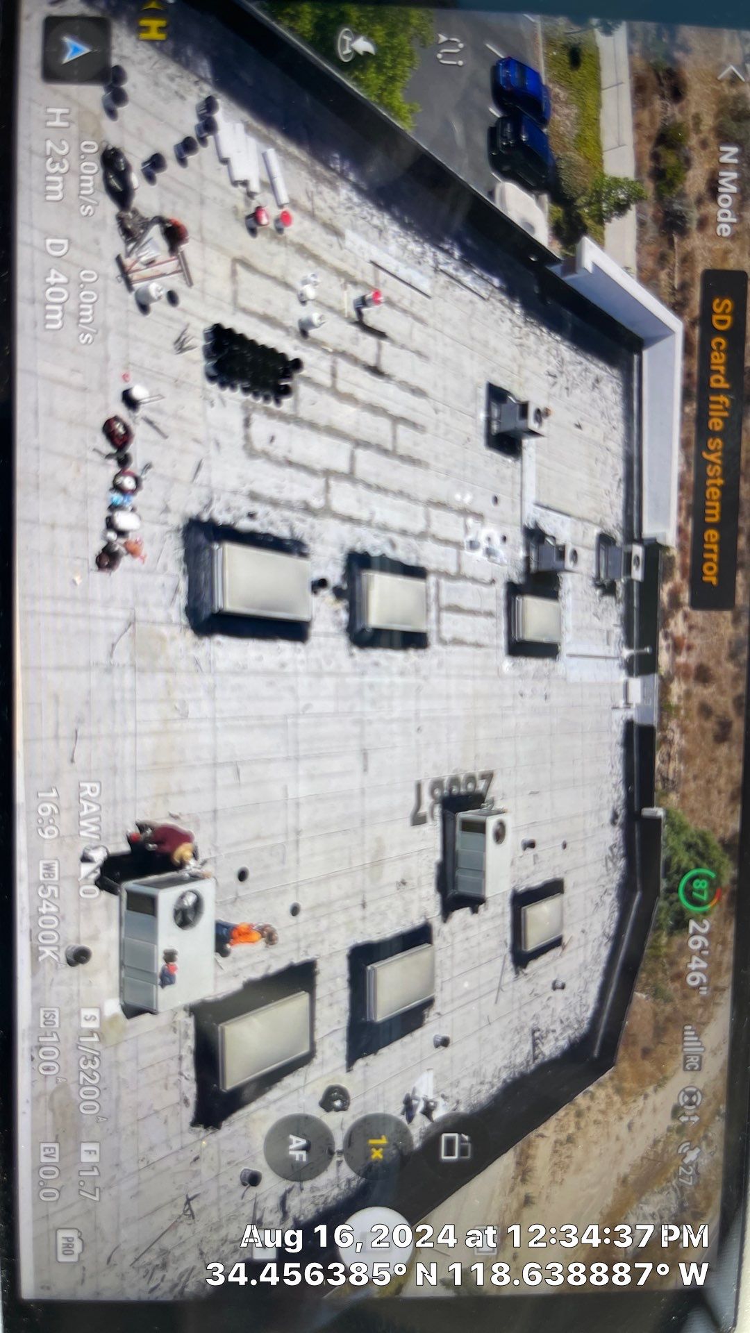 Project in Valencia by Shark Commercial Roofing Systems