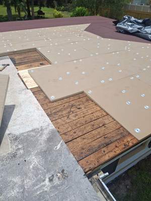 Residential Tapered Roof System and Membrane Installation in Melbourne
