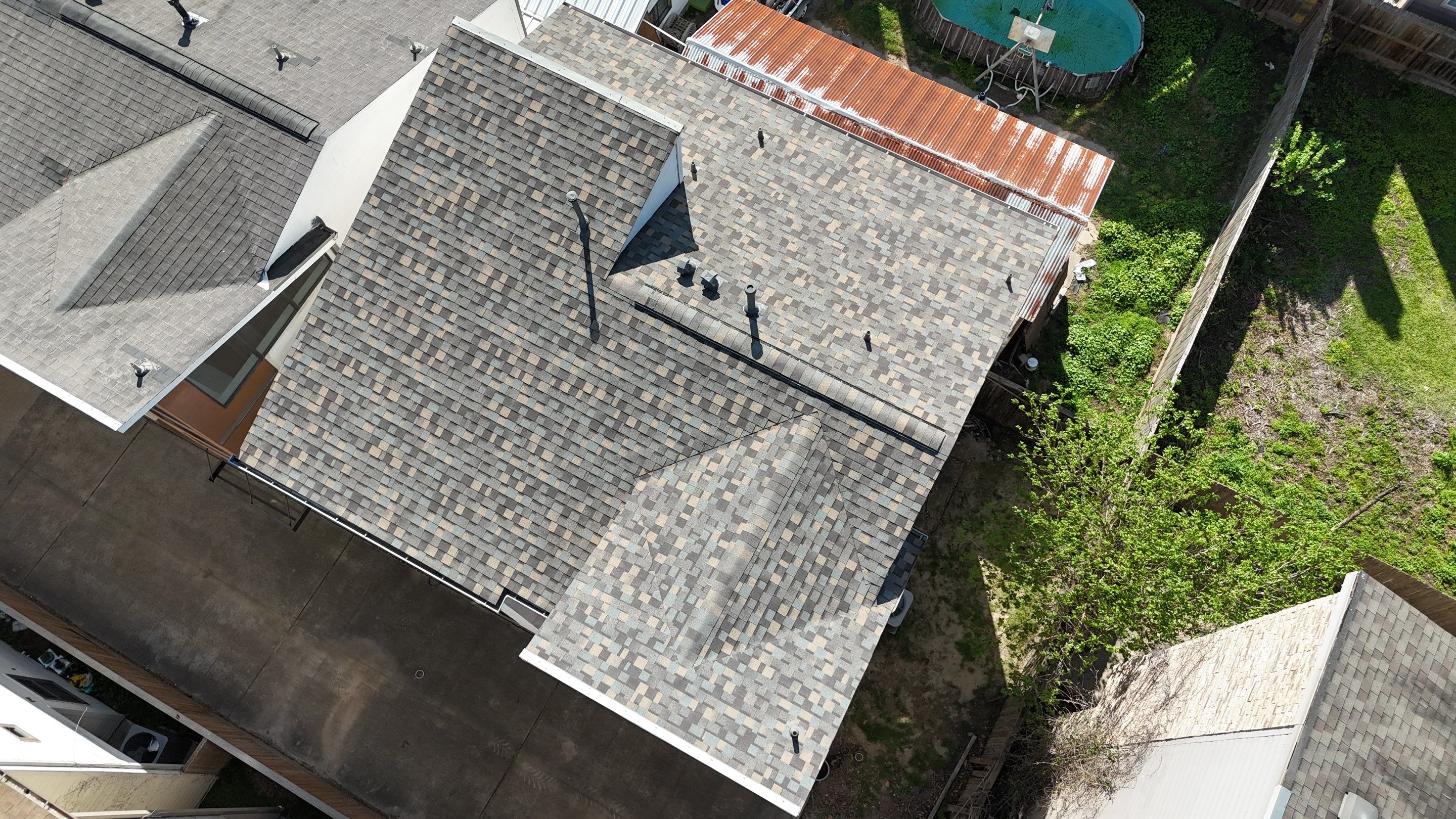 Residential Roofing Installation using IKO Dynasty near Downtown! by Core Four Roofing