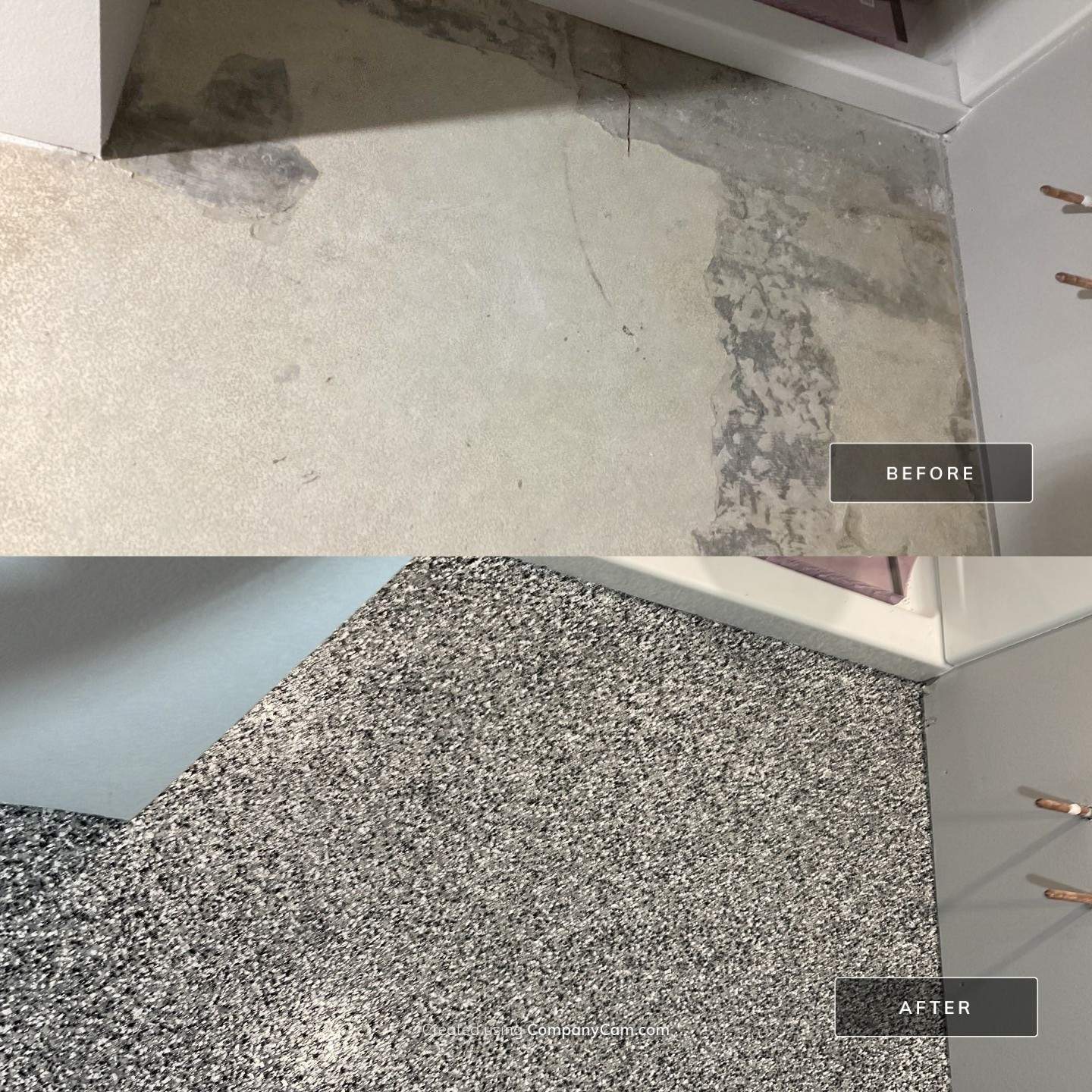 Basement Upgrade! by Revival Concrete Coatings